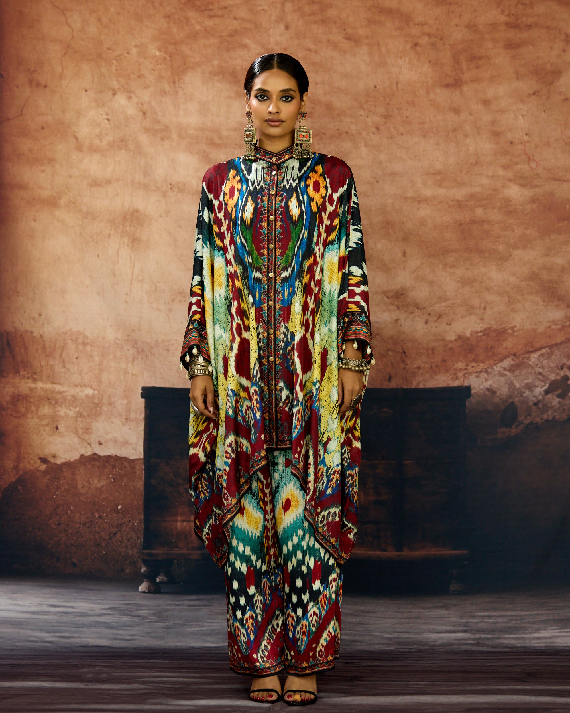 Kasbah : Dakota - Aqua/Lime