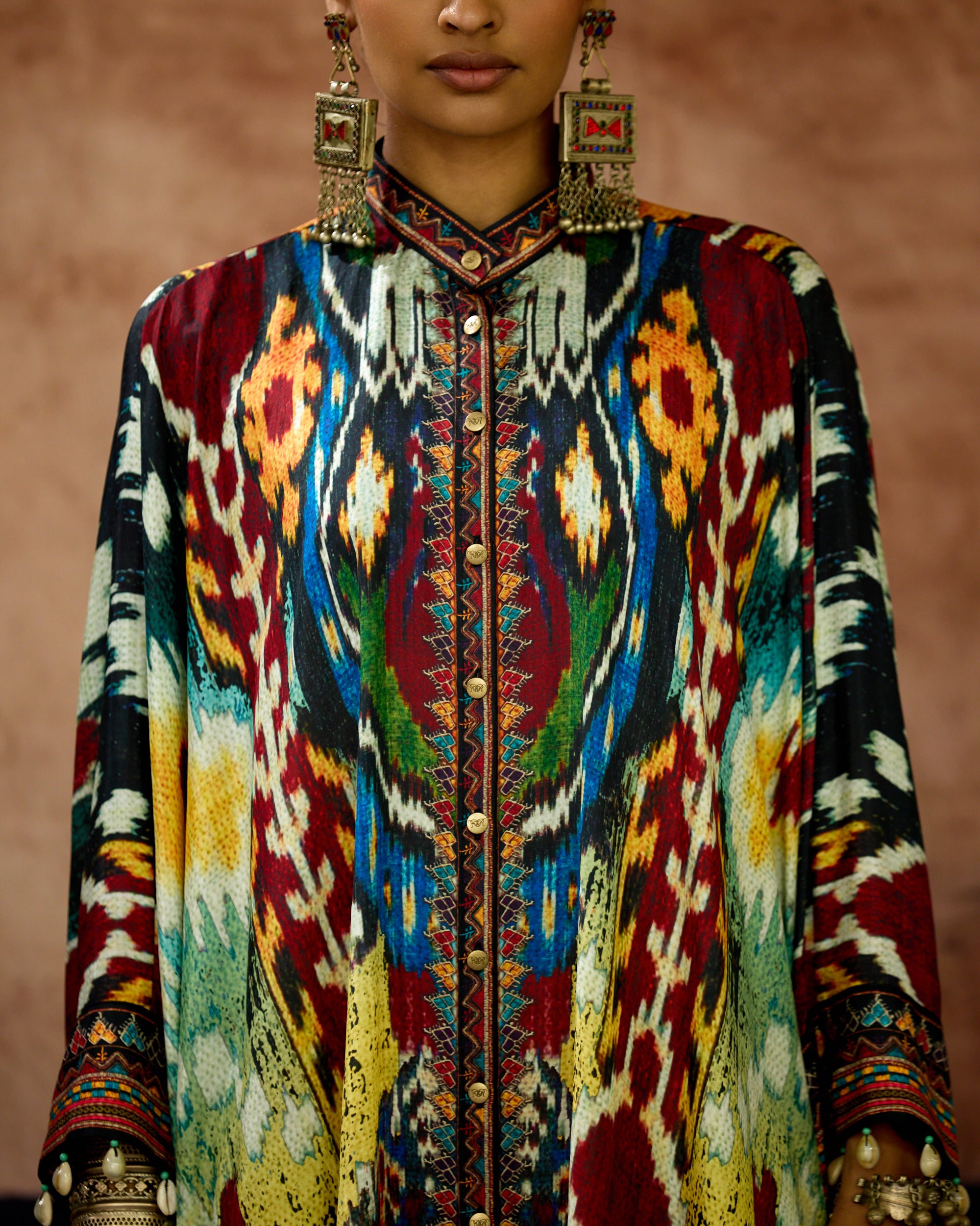 Kasbah : Dakota - Aqua/Lime