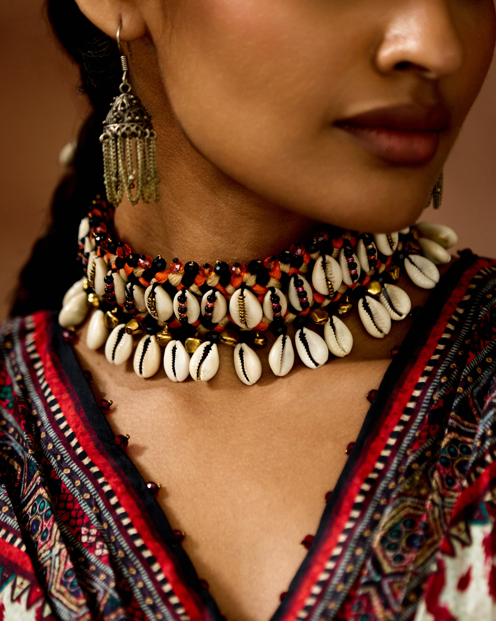 Kasbah : Maya/Sonth - Beige/Maroon