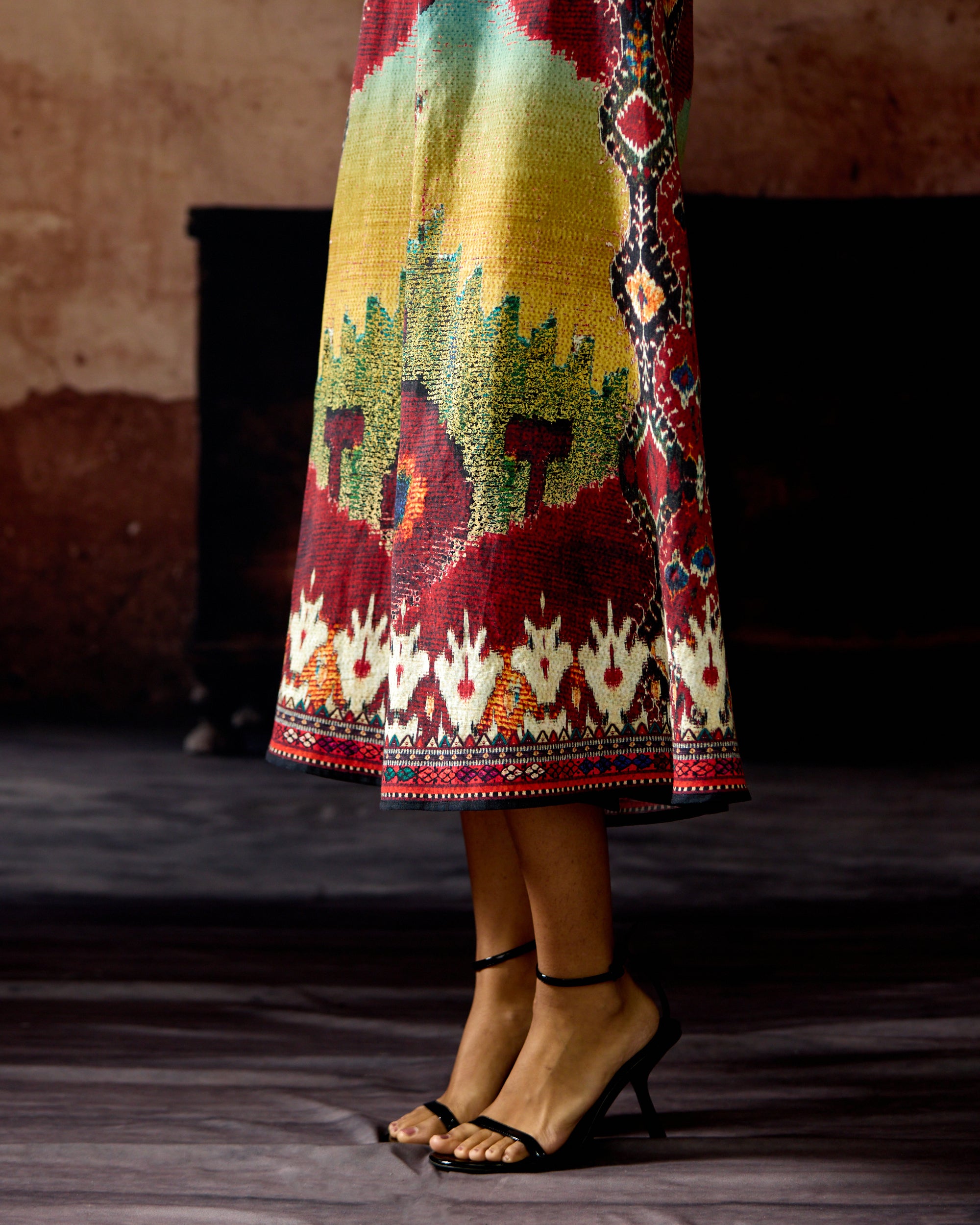Kasbah : Rachele - Aqua/Maroon