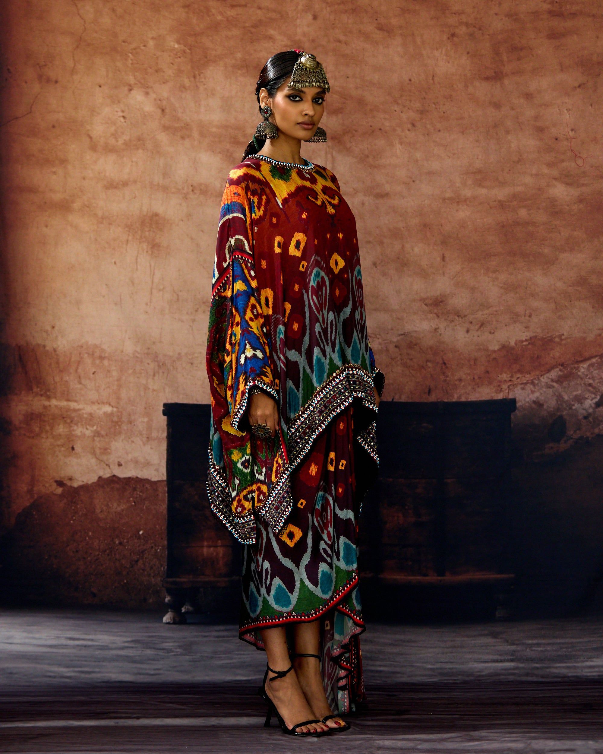 Kasbah : Insha - Rust/Maroon