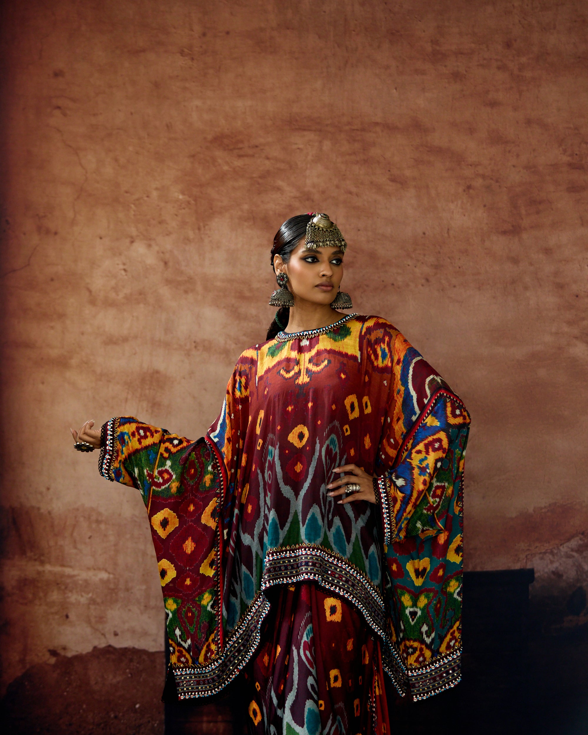 Kasbah : Insha - Rust/Maroon
