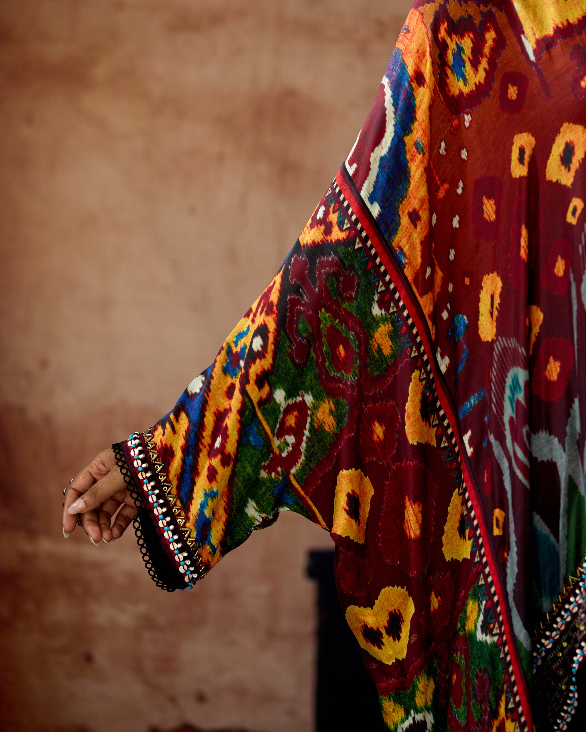 Kasbah : Insha - Rust/Maroon