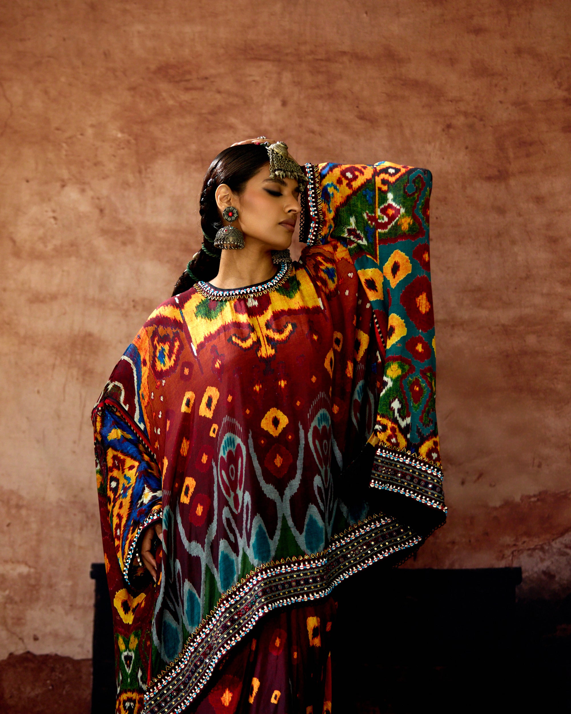 Kasbah : Insha - Rust/Maroon