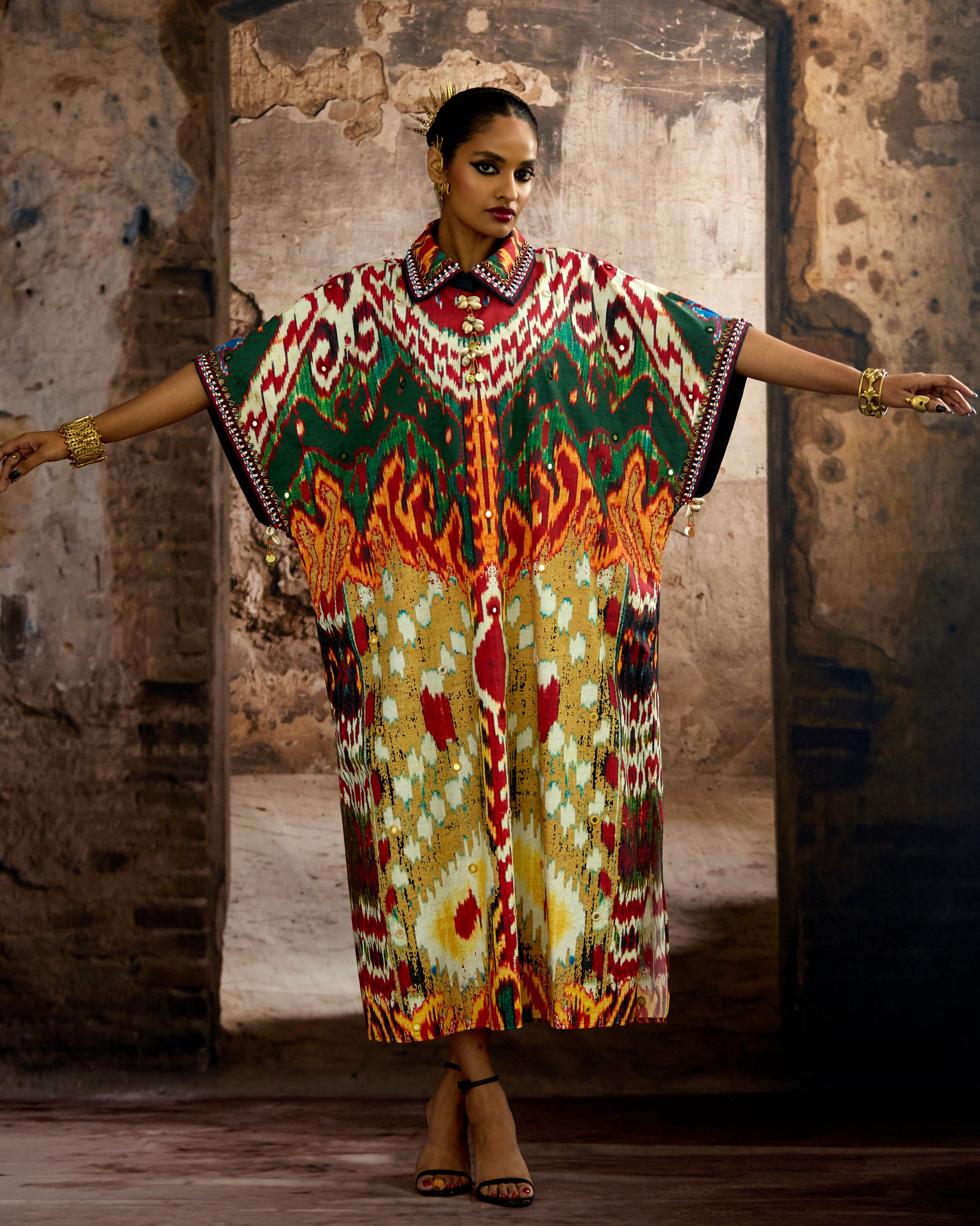 Kasbah : Brianna - Beige/Mustard