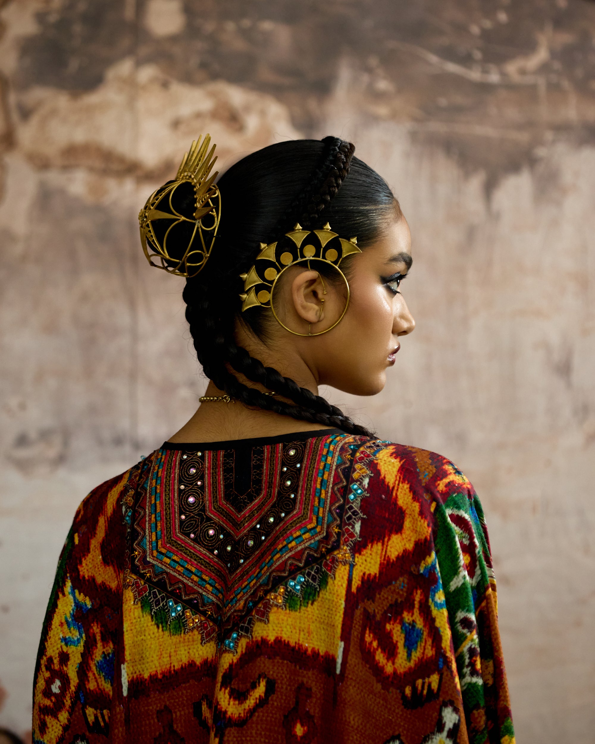 Kasbah : Kanish - Mustard/Rust