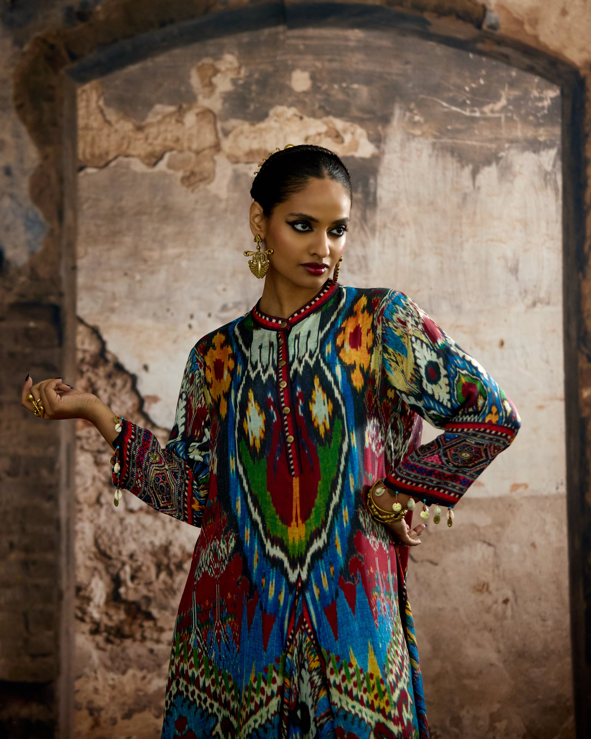 Kasbah : Laiba - Blue/Multi