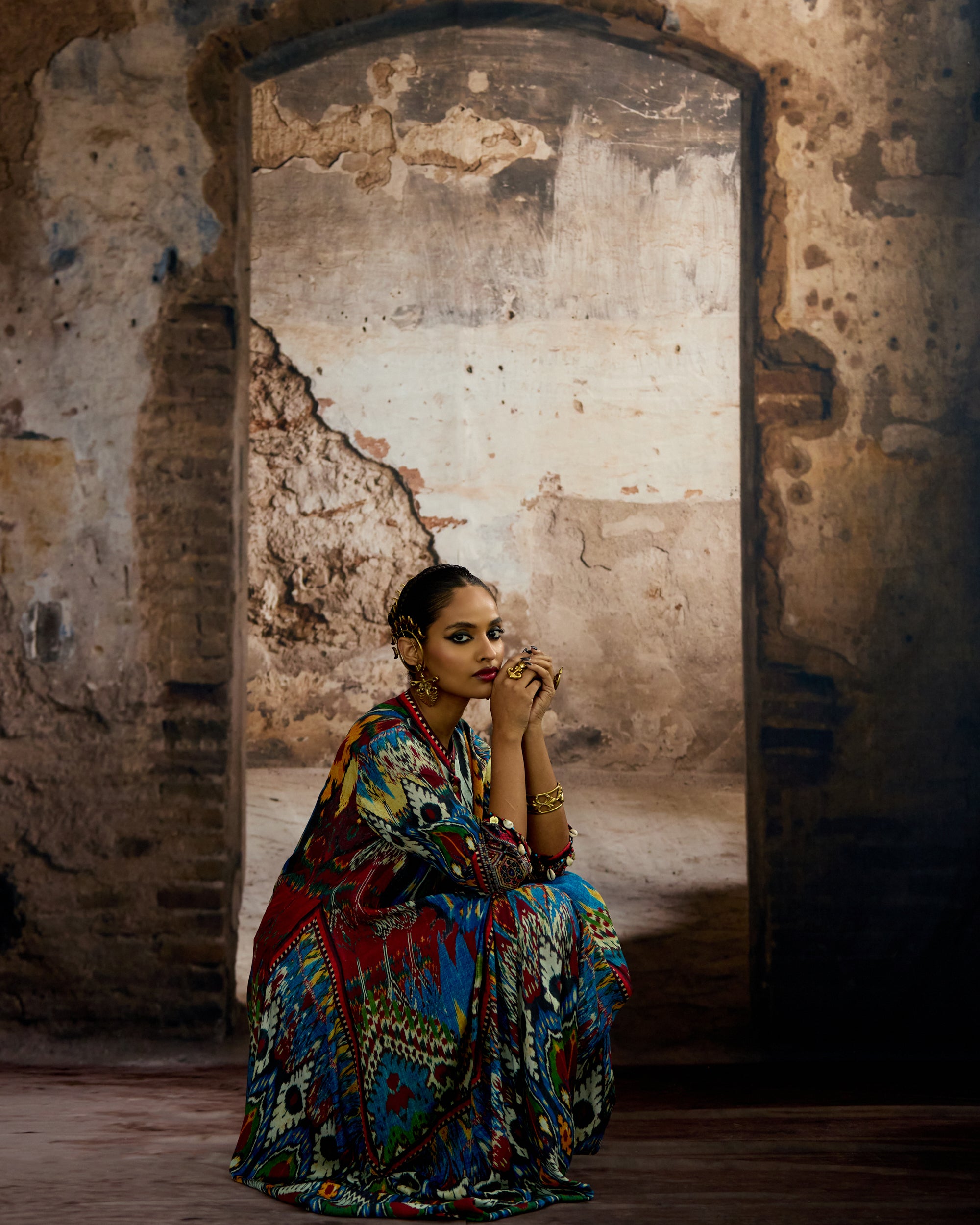 Kasbah : Laiba - Blue/Multi