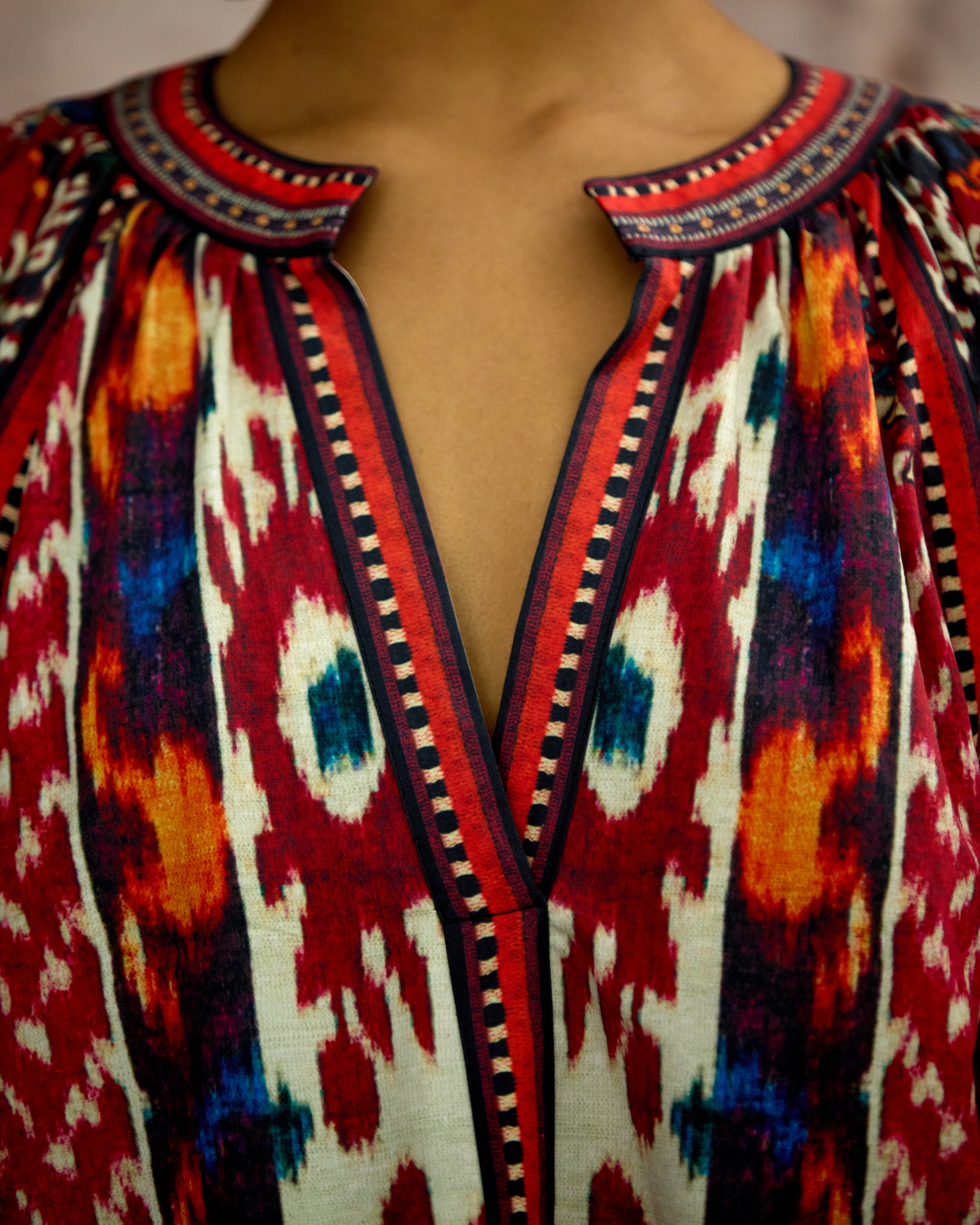 Kasbah : Marisa - Beige/Maroon