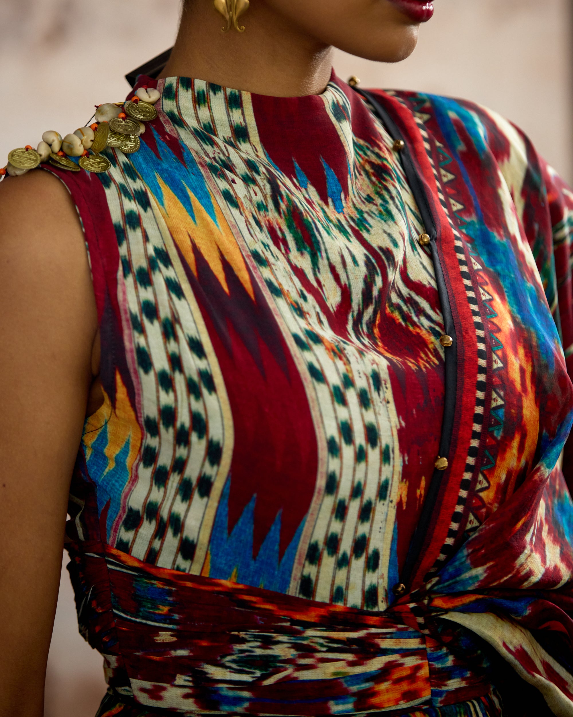 Kasbah : Urmila - Maroon/Multi