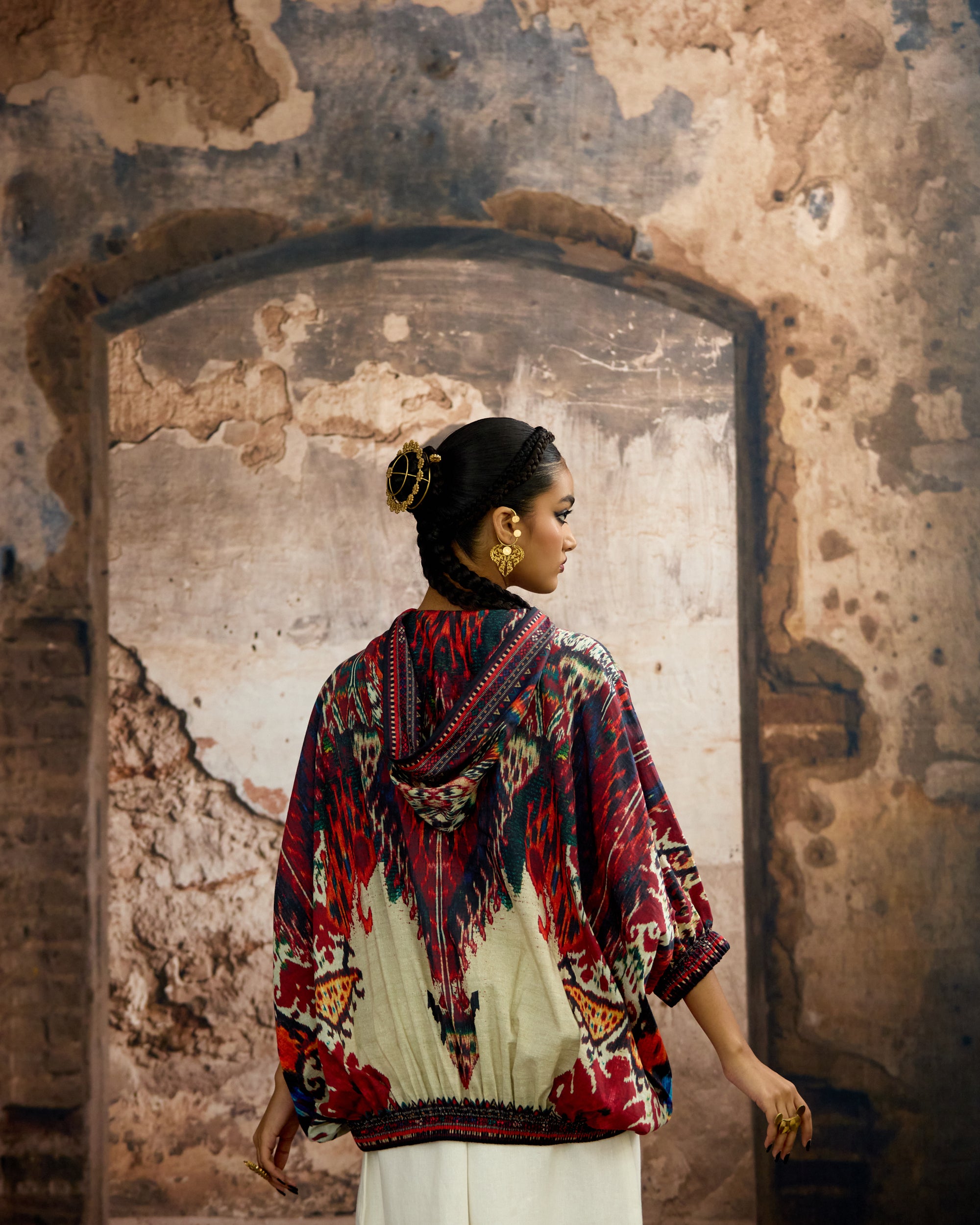 Kasbah : Hannah - Beige/Maroon