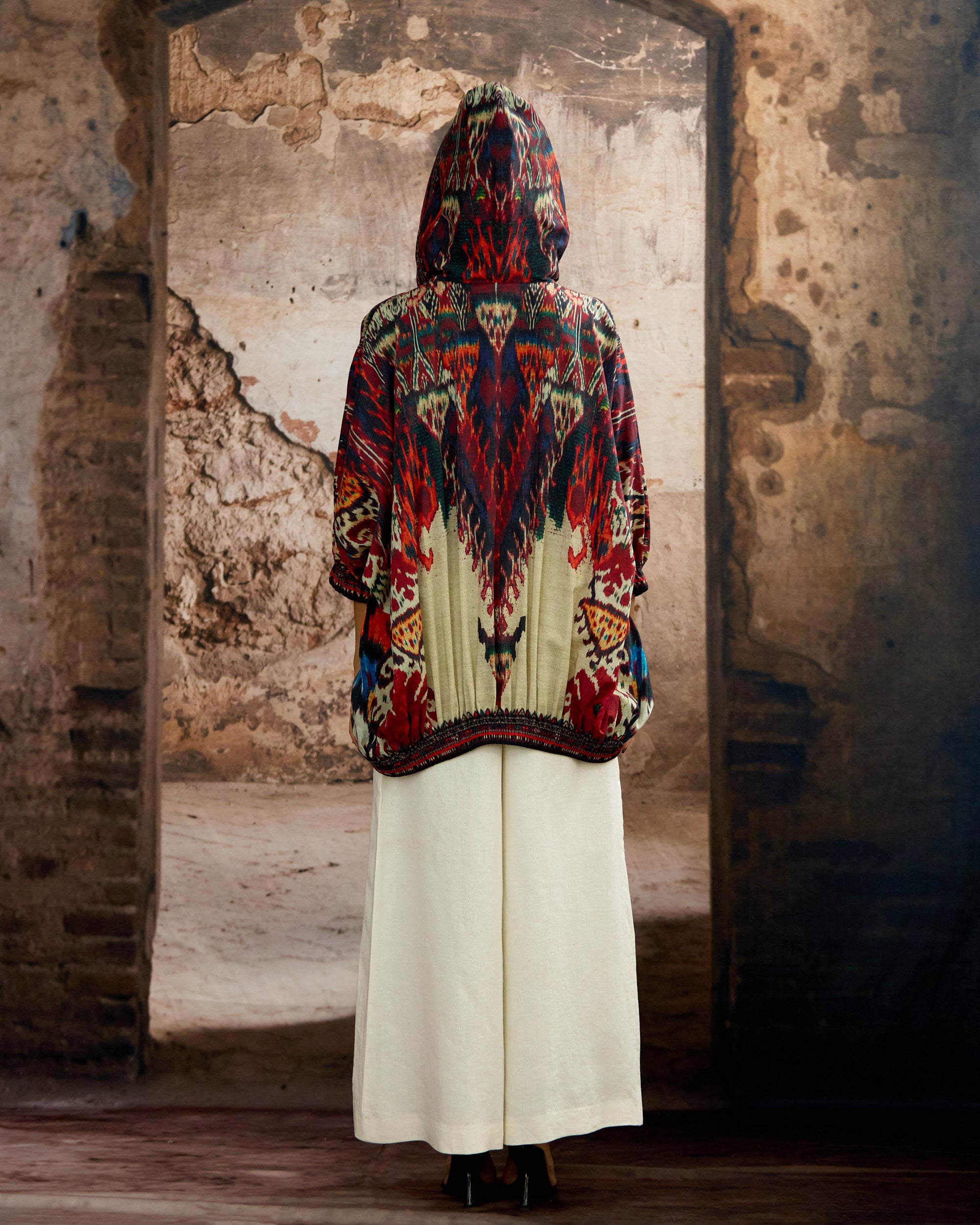 Kasbah : Hannah - Beige/Maroon