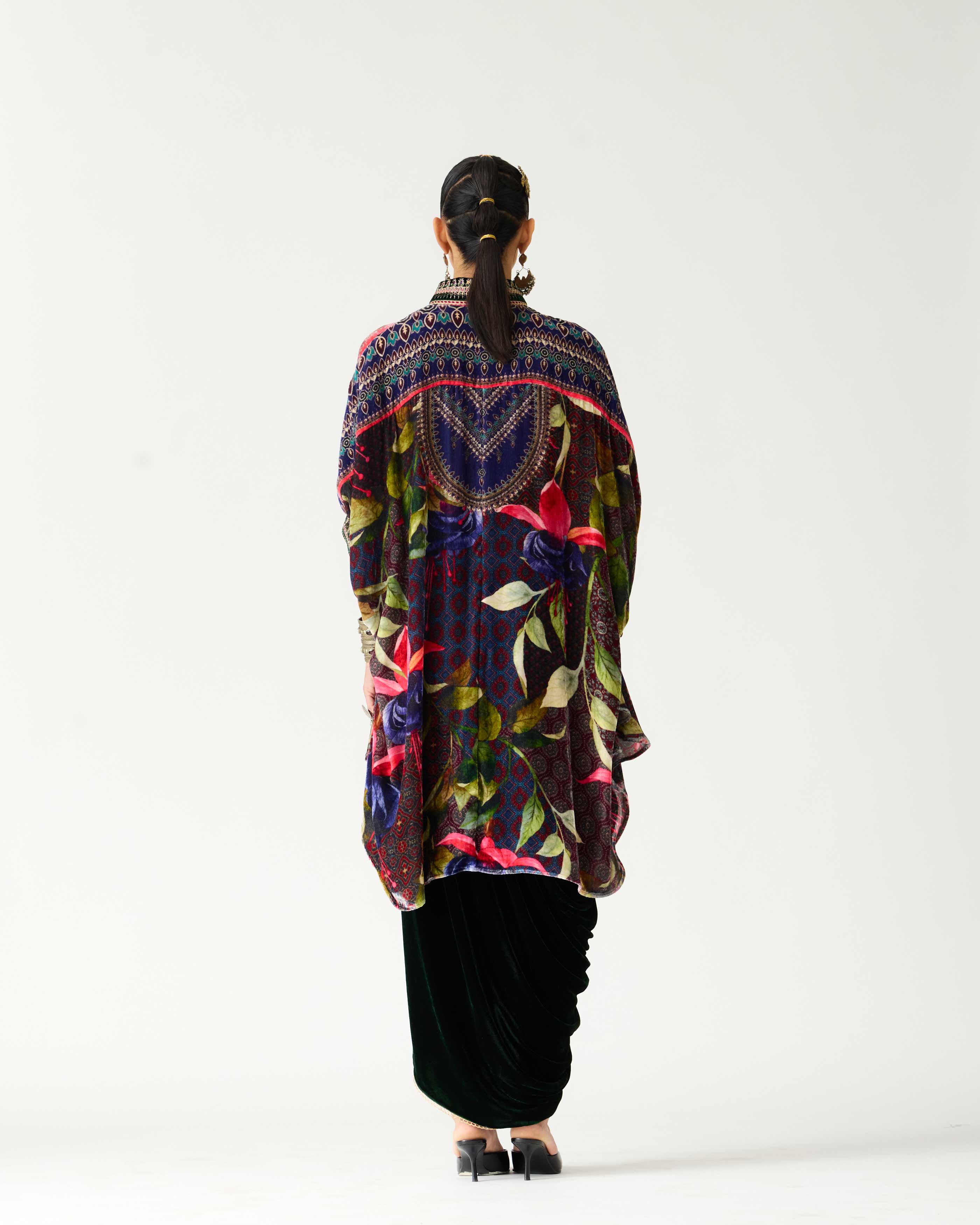 Zubaida : Kamara/Leila - Fuchsia/Emerald