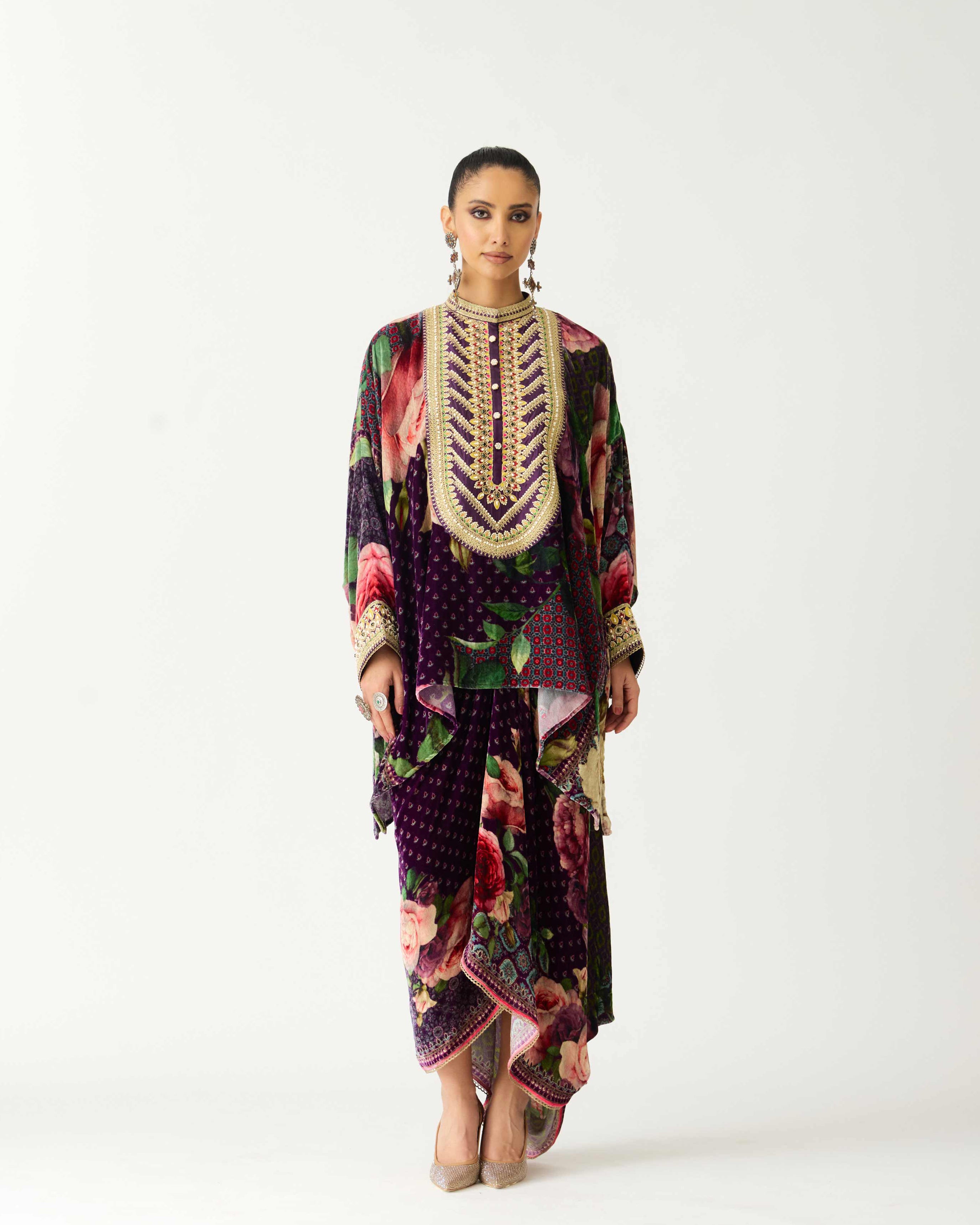 Zubaida : Insha - Plum Rose