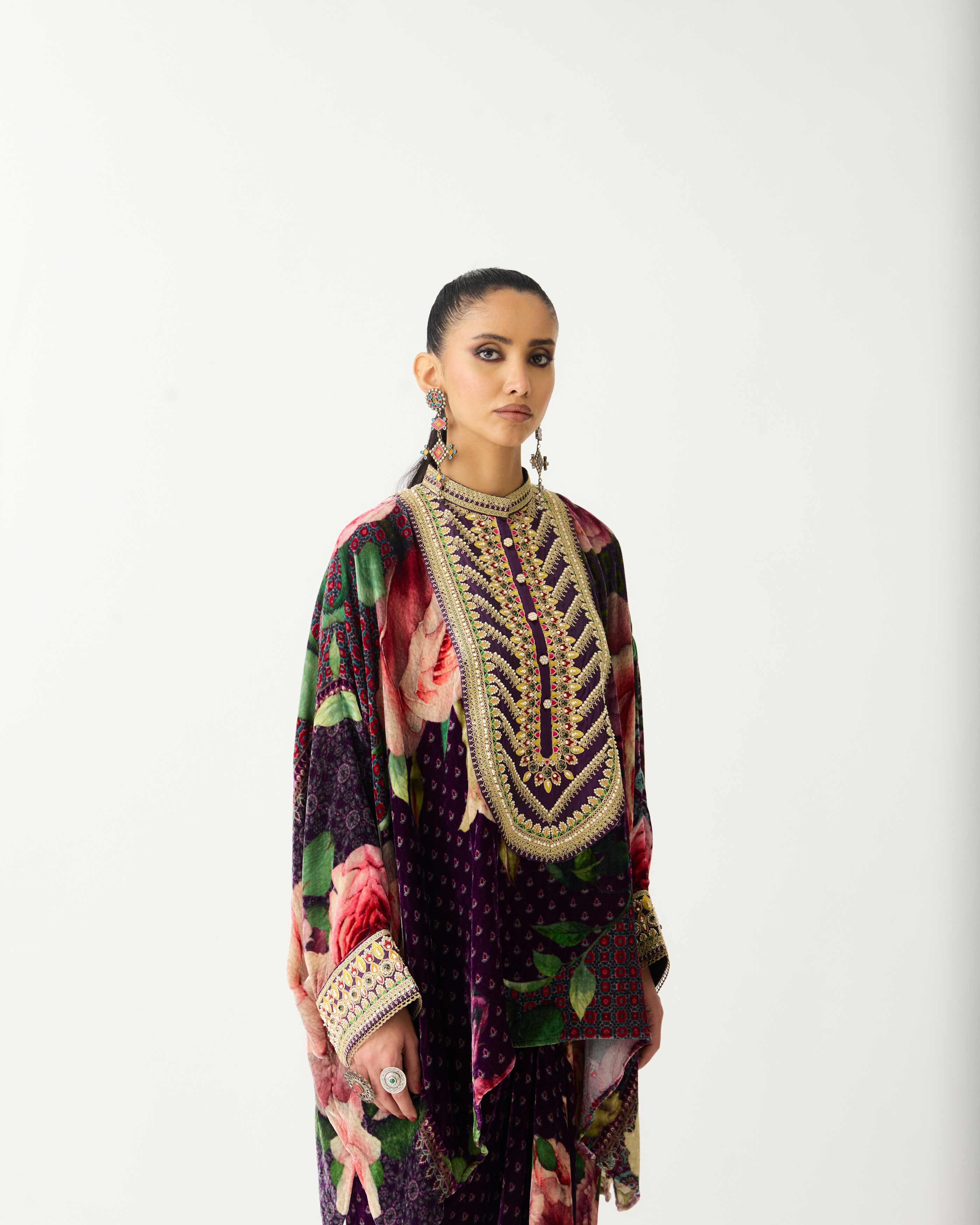 Zubaida : Insha - Plum Rose