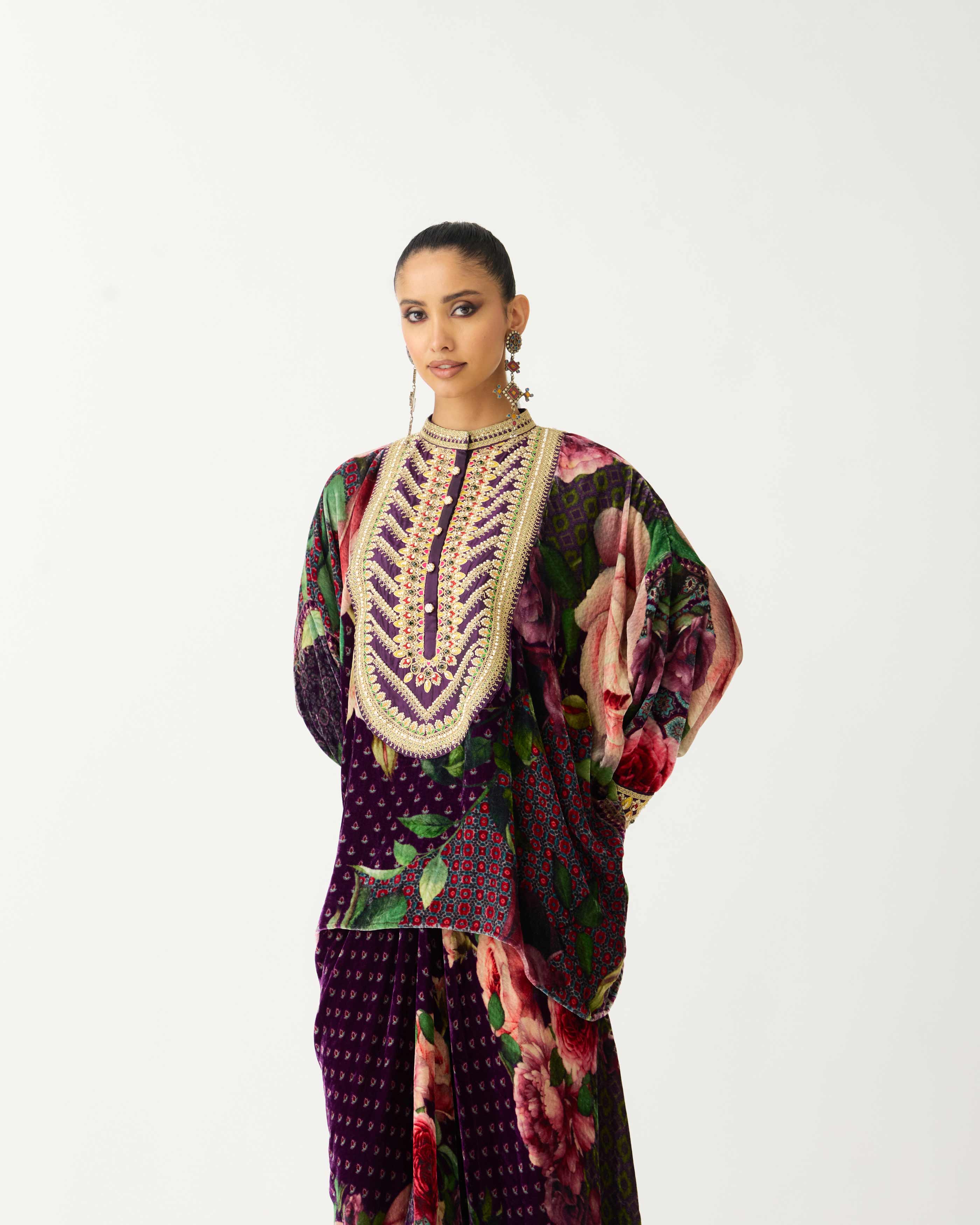 Zubaida : Insha - Plum Rose