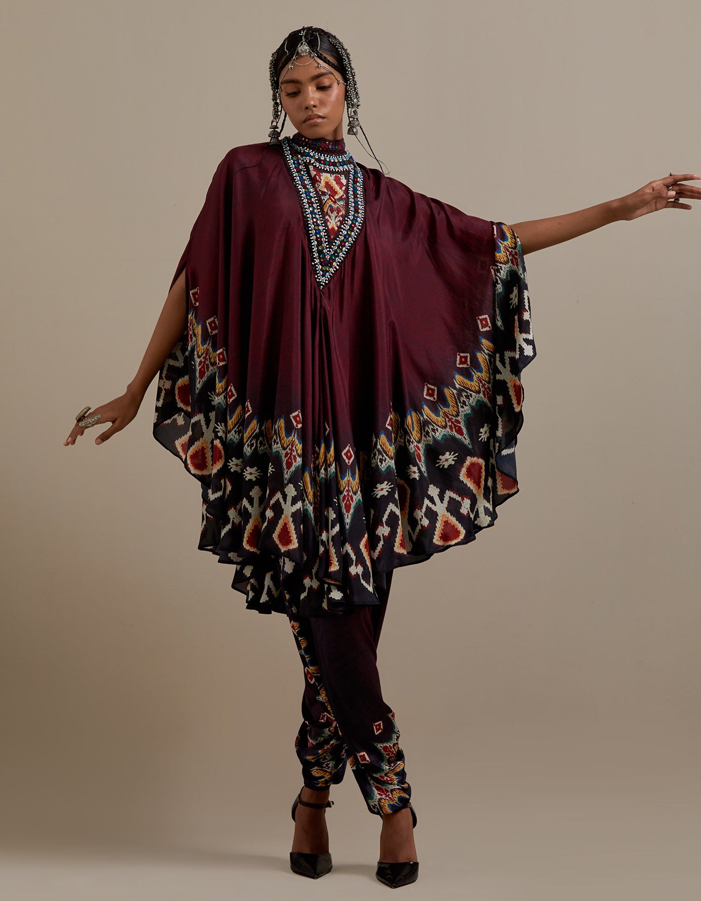 Kasbah : Farah - Red/Black