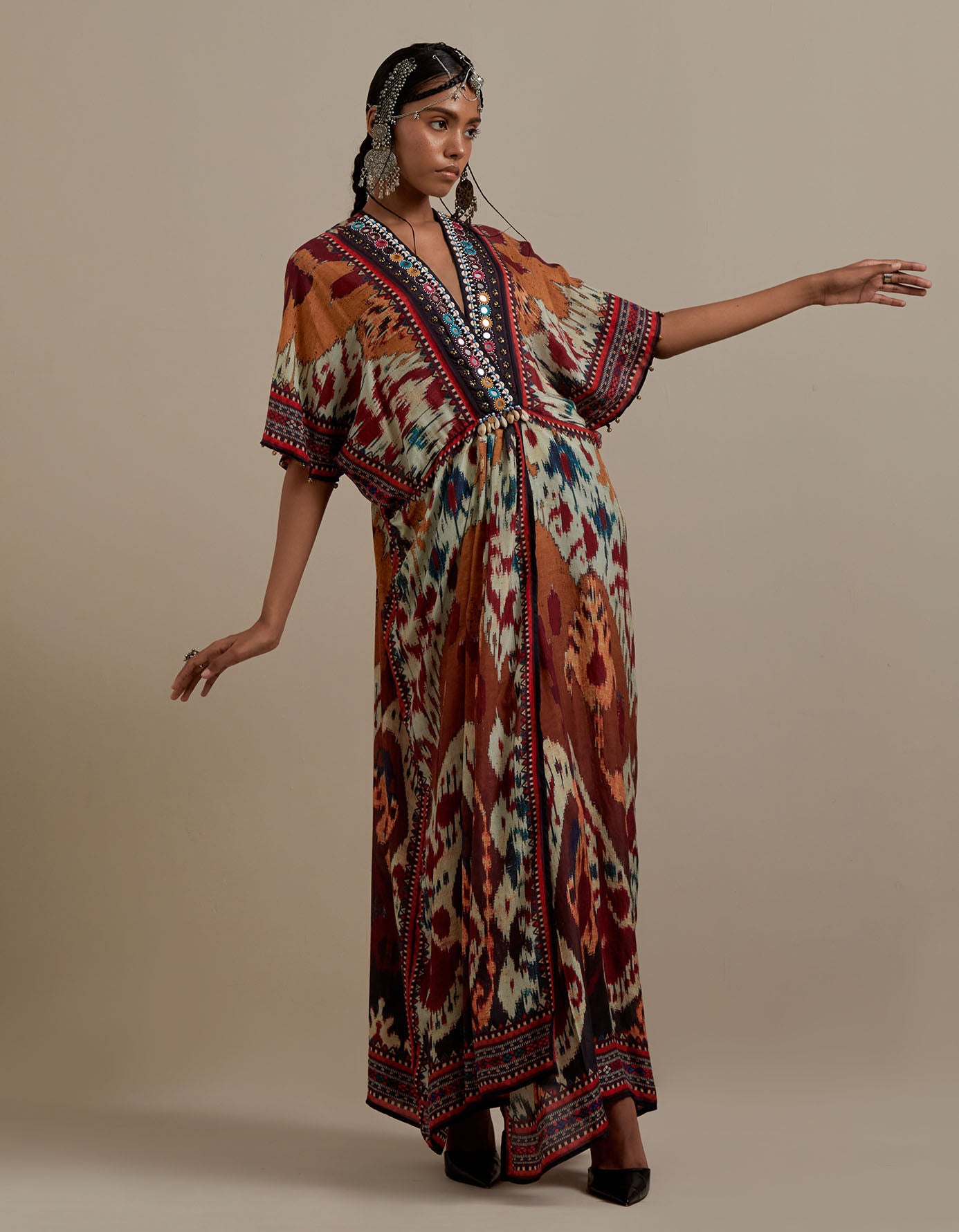 Kasbah : Kusum - Eggshell/Mustard