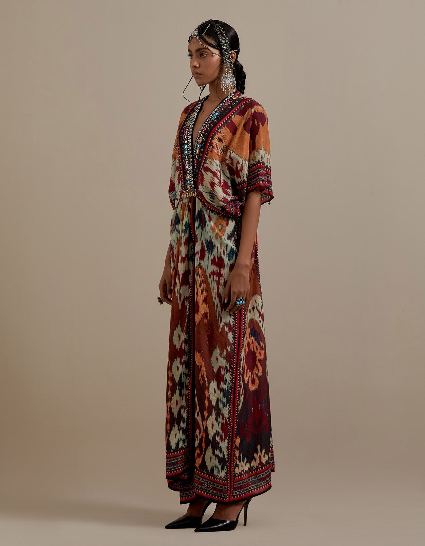 Kasbah : Kusum - Eggshell/Mustard