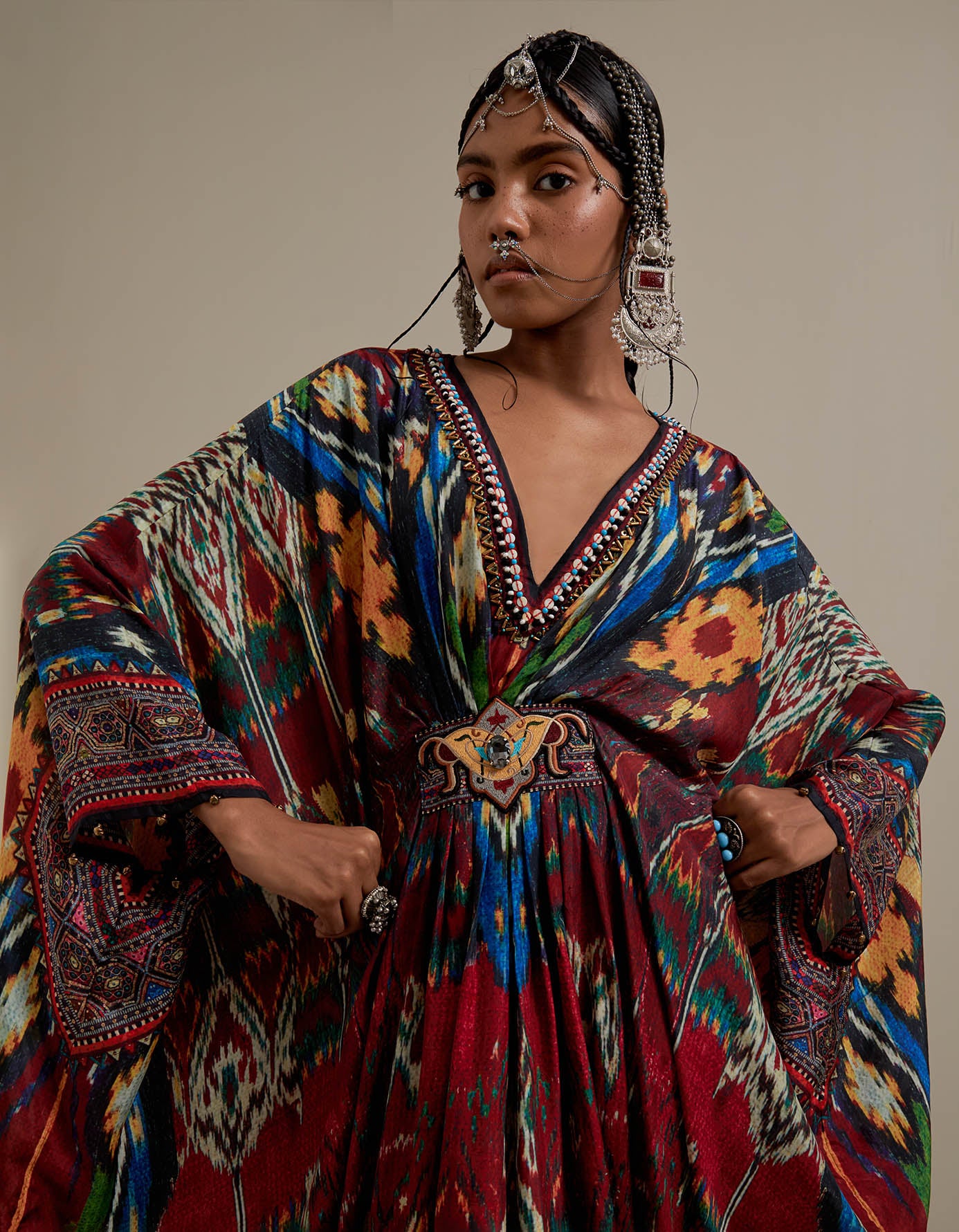 Kasbah : Imama - Maroon/Multi