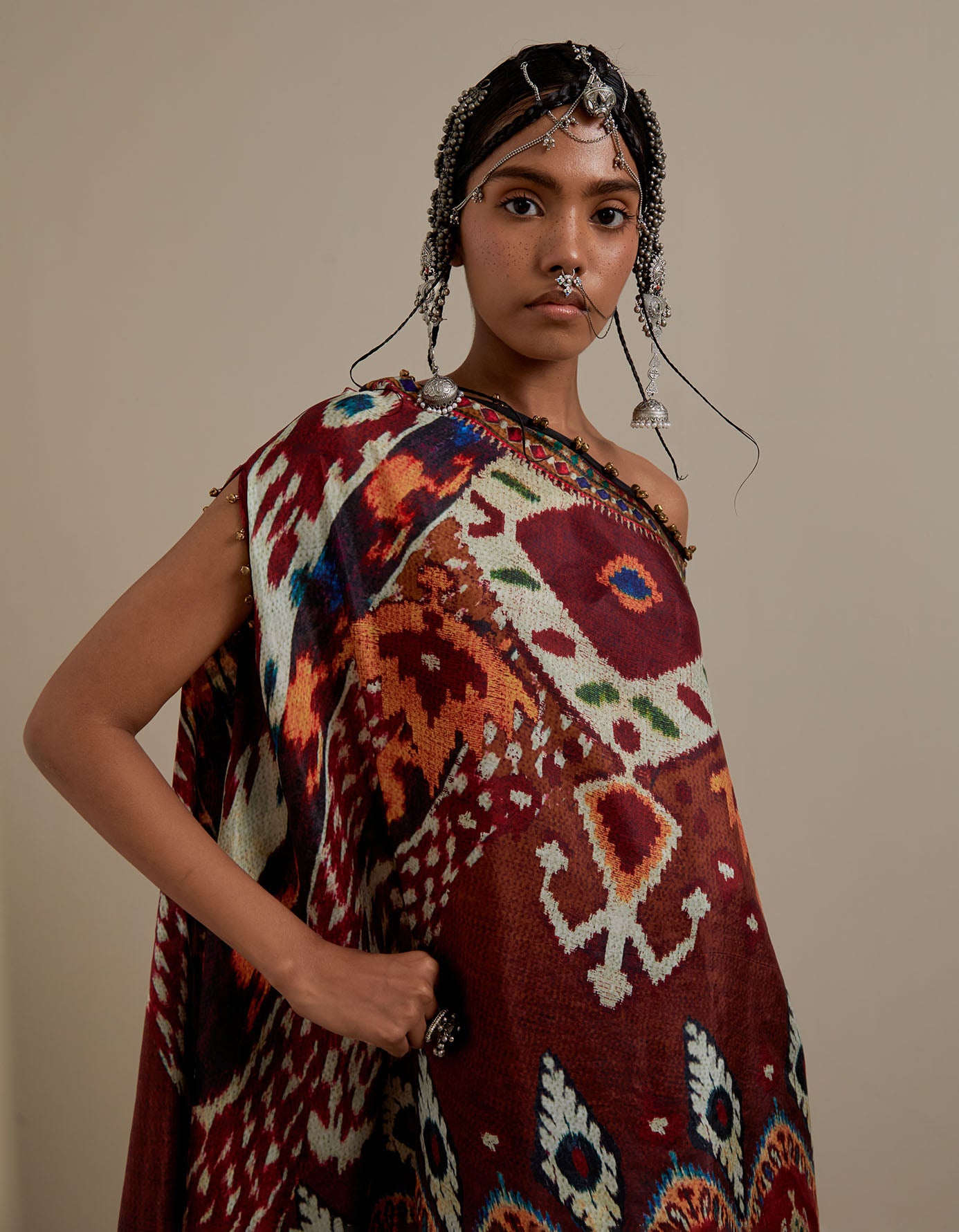 Kasbah : Kamini - Mustard/Maroon