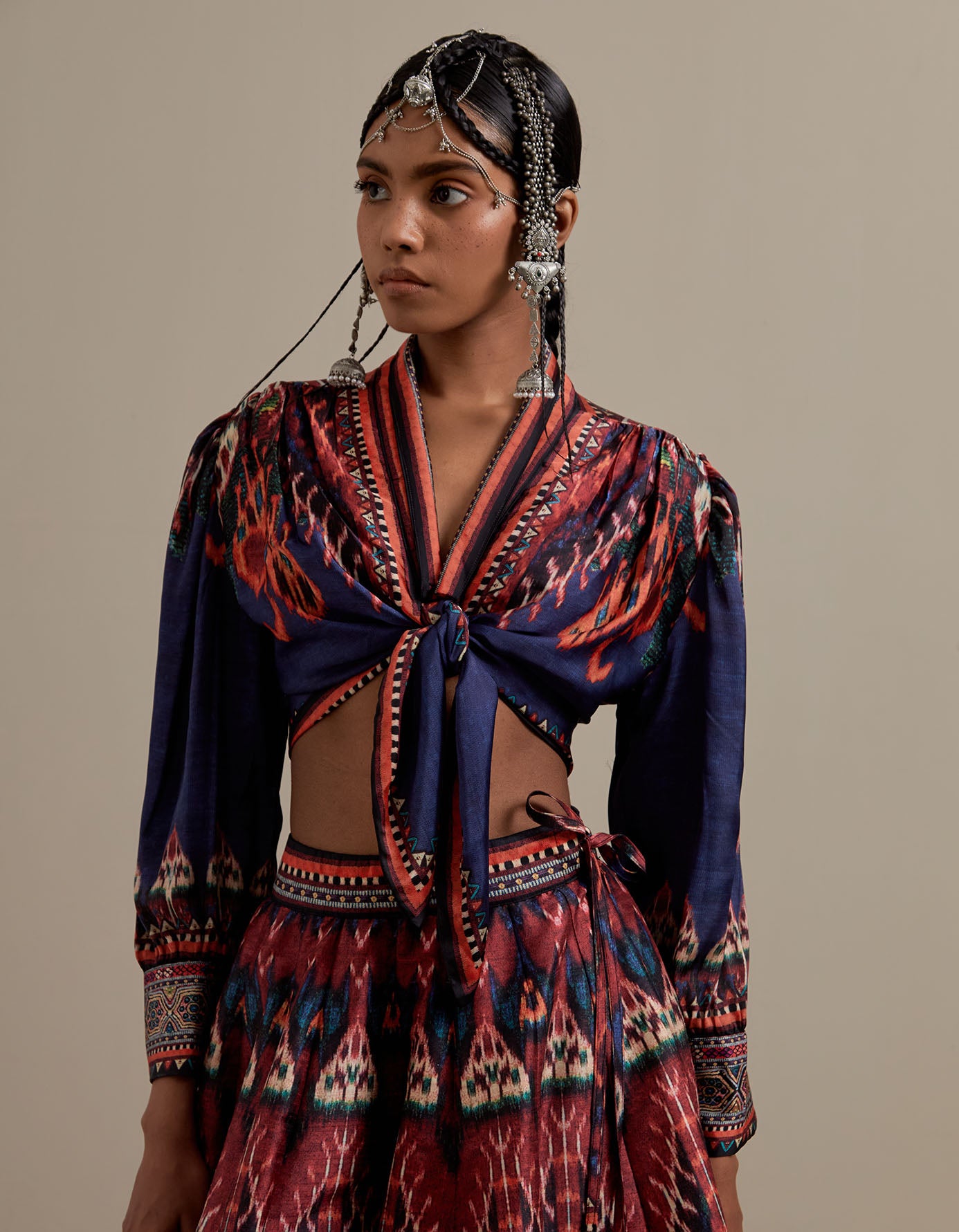 Kasbah : Rubali/Leela - Blue/Maroon