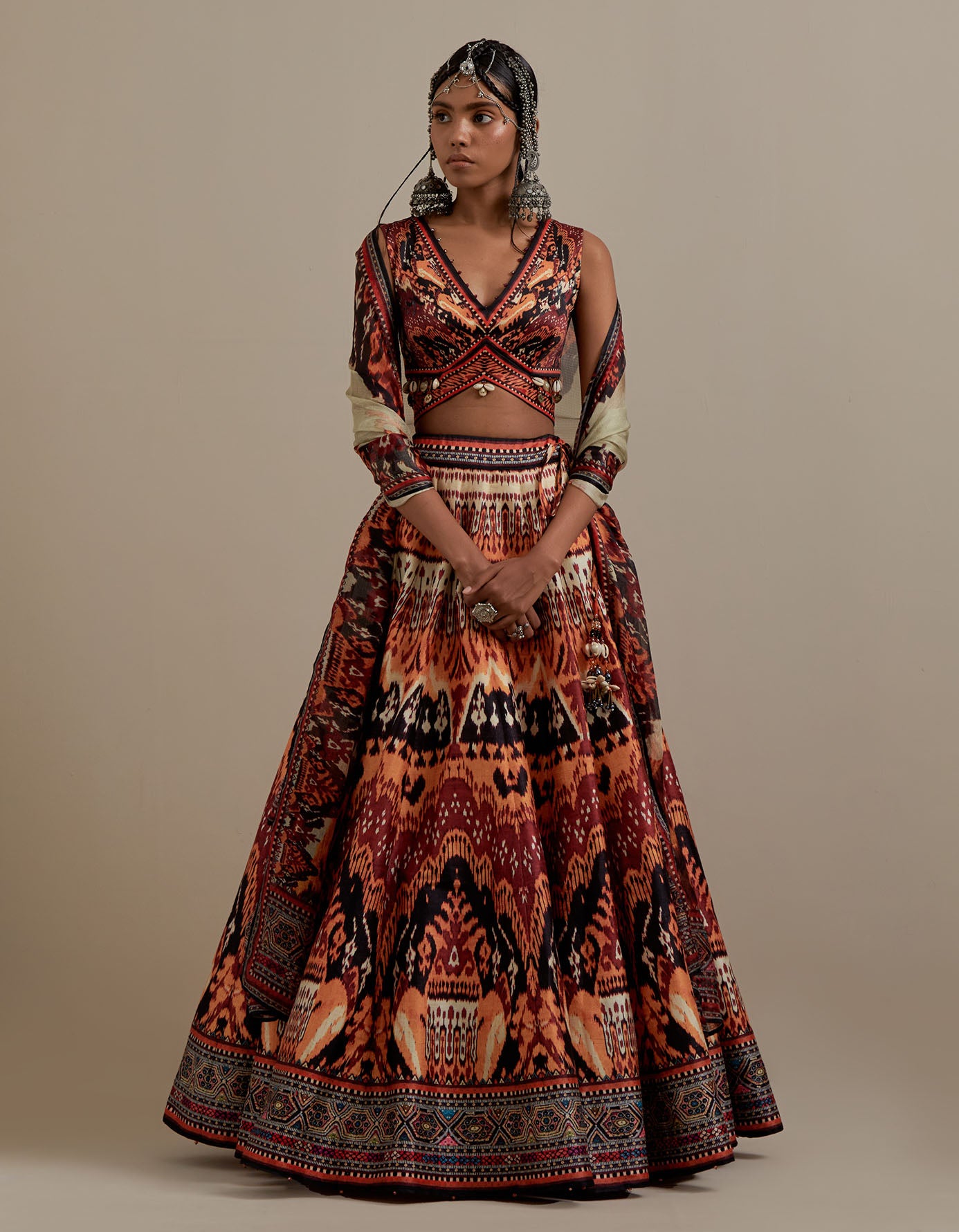 Kasbah : Himani/Leela - Orange/Multi