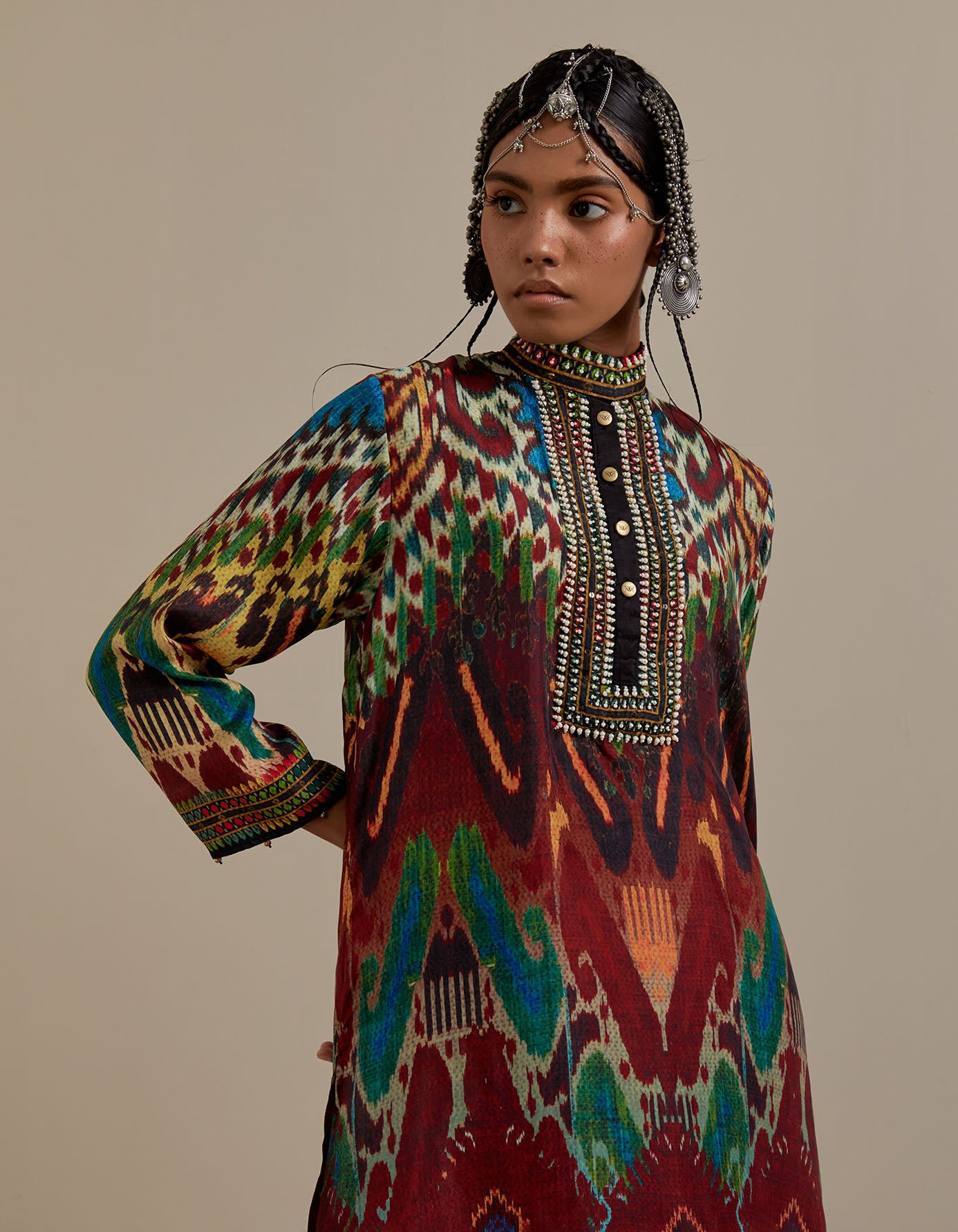 Kasbah : Baaka - Maroon/Multi