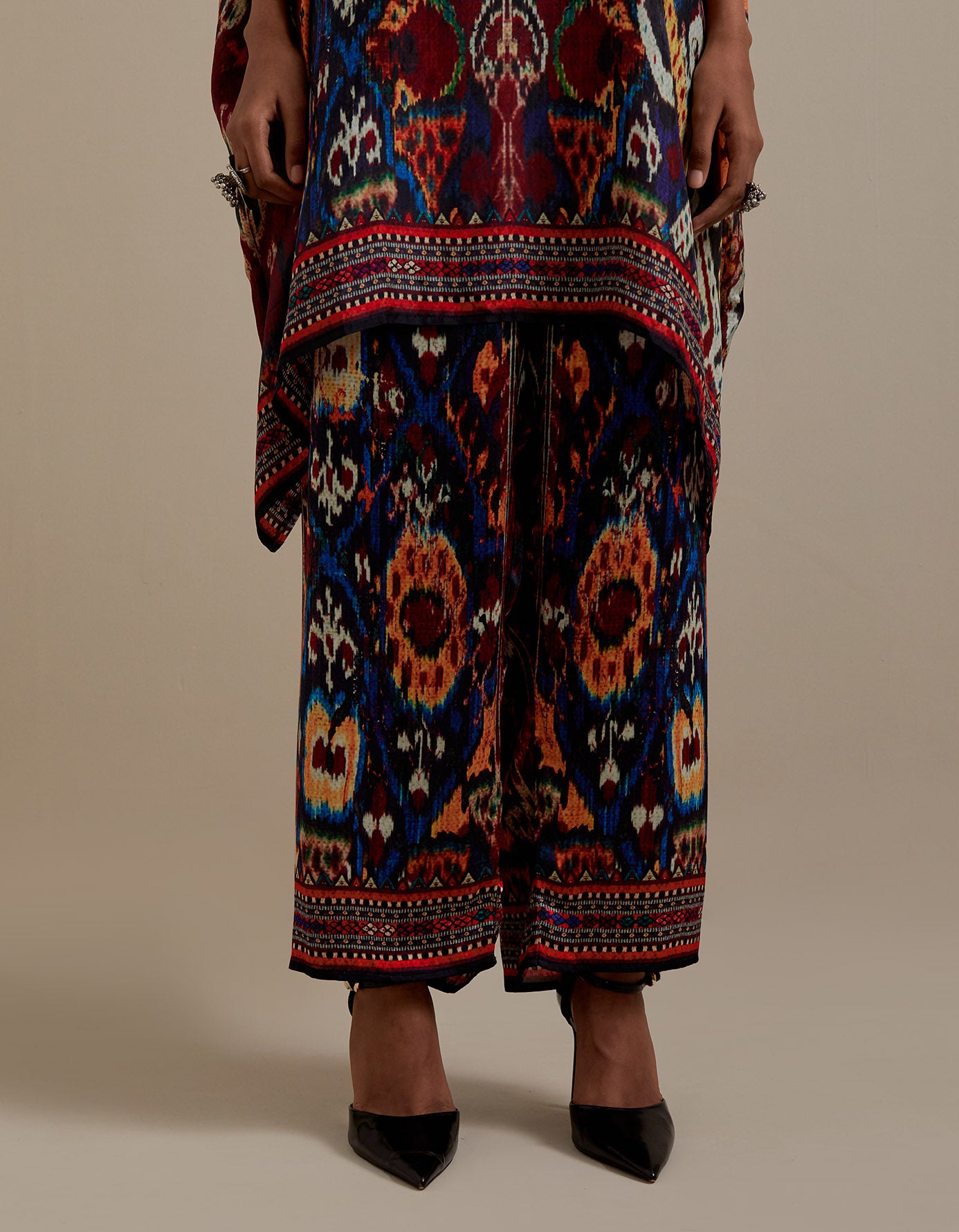 Kasbah : Chanel 36" - Maroon/Multi