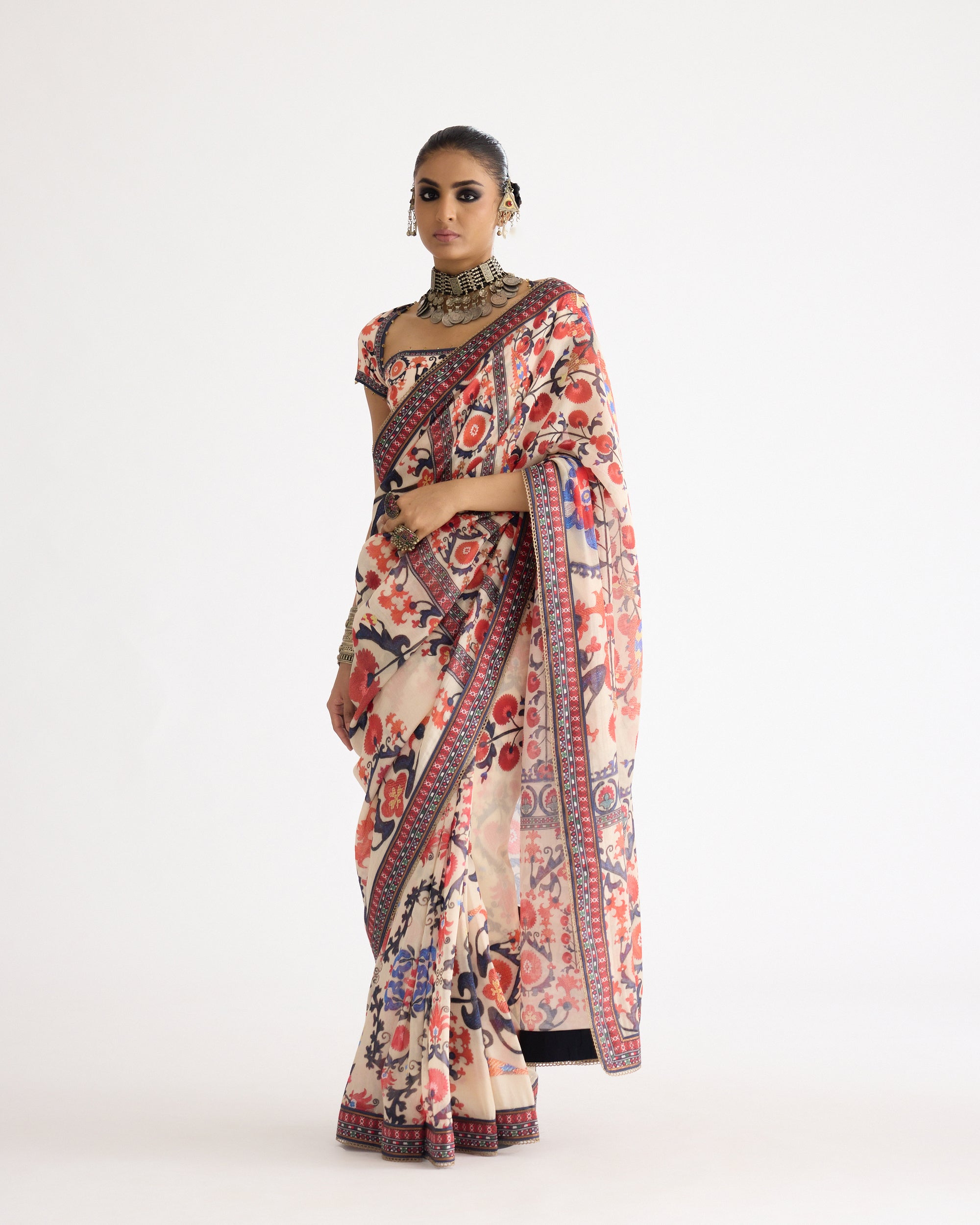 Bukhara Savi Beige/Rust