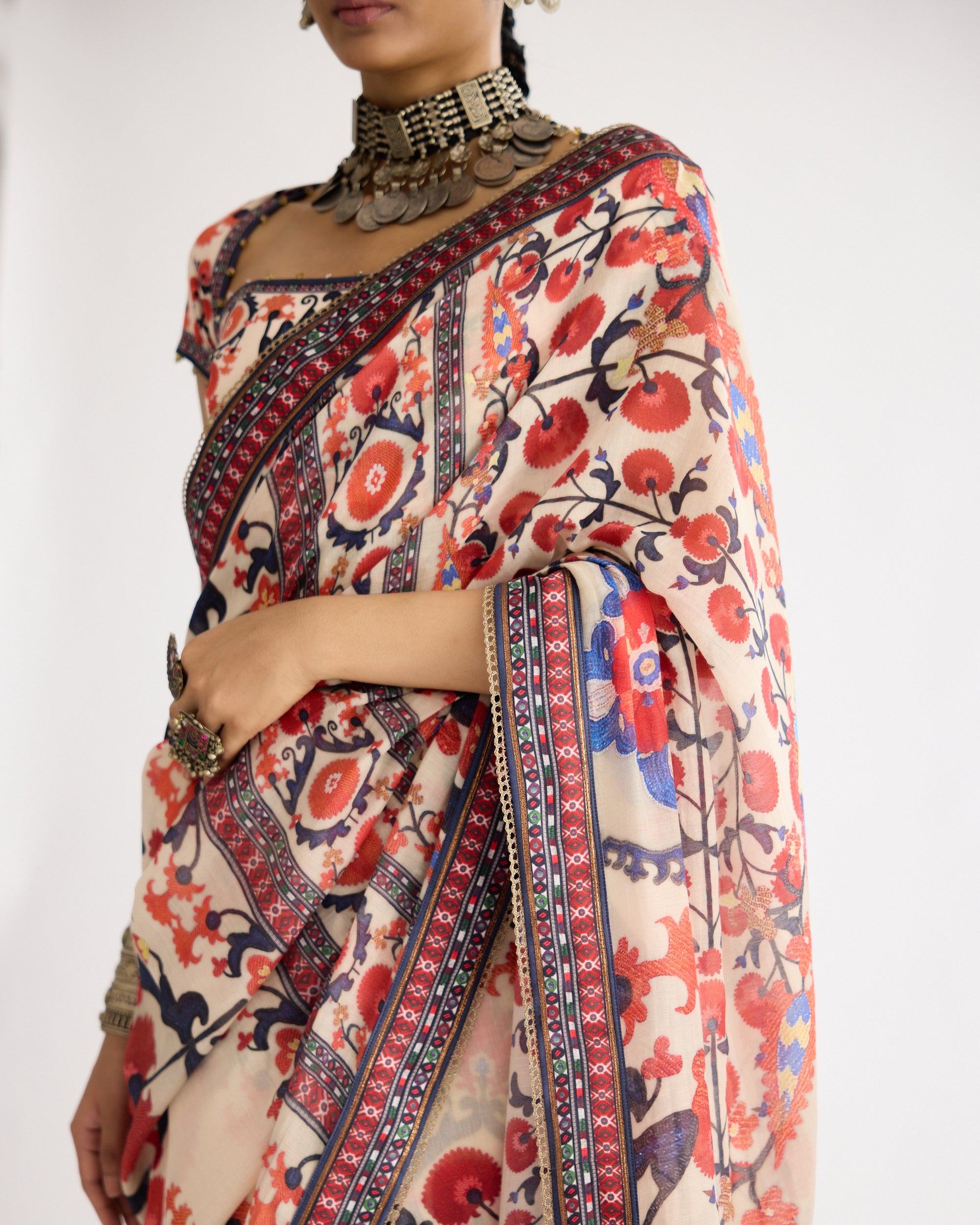 Bukhara Savi Beige/Rust