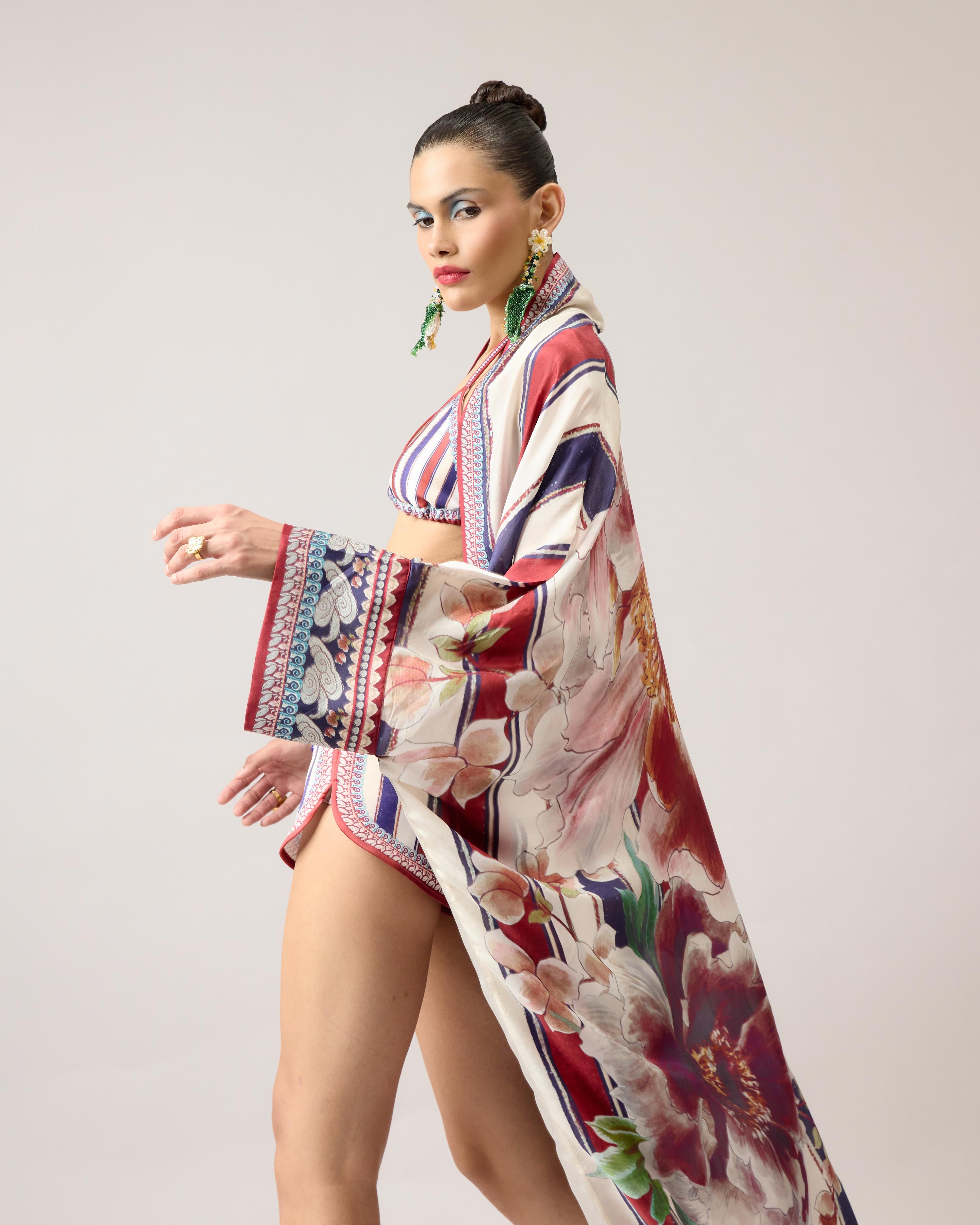 Ikebana : Kimono - Stripe