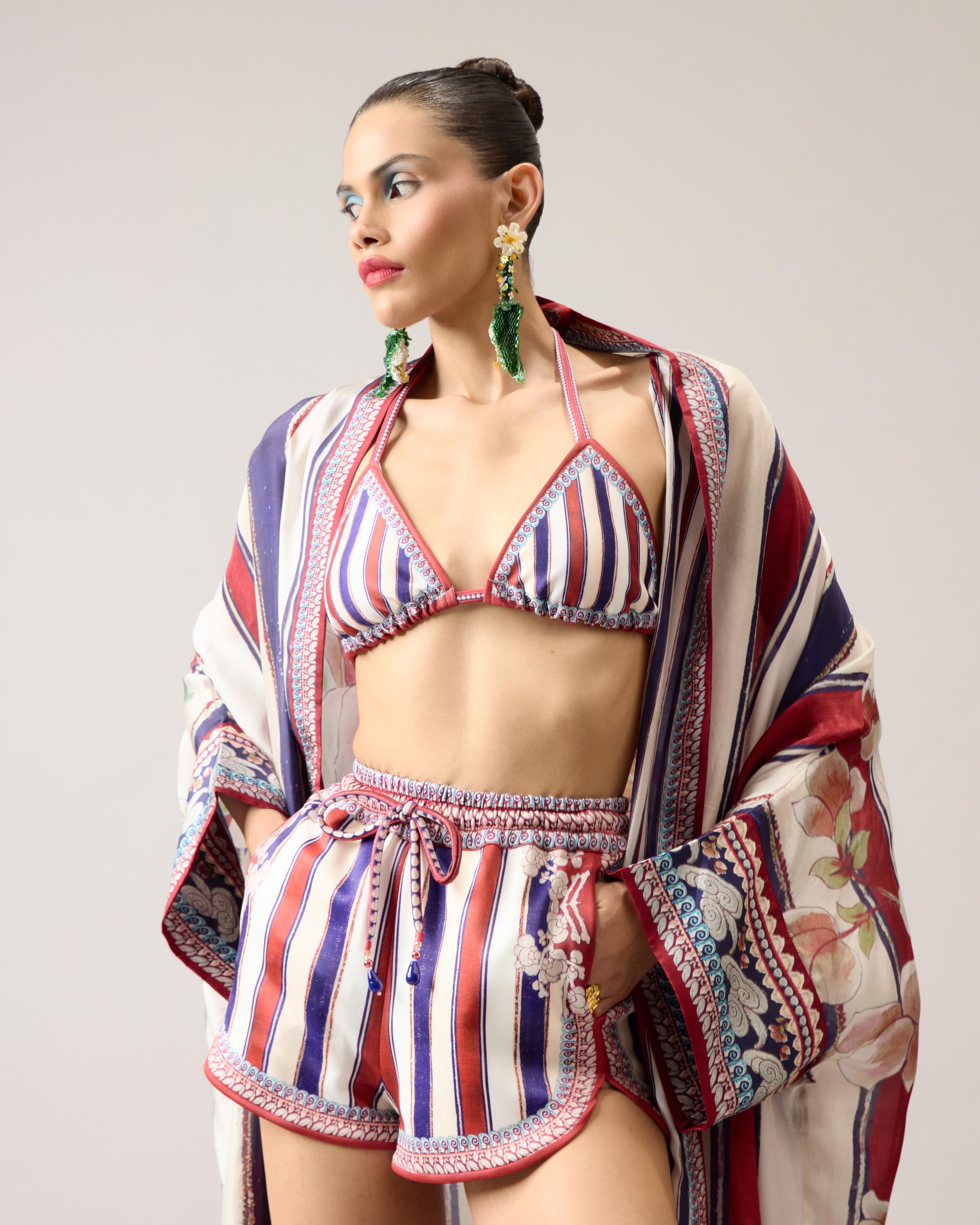 Ikebana : Kimono - Stripe