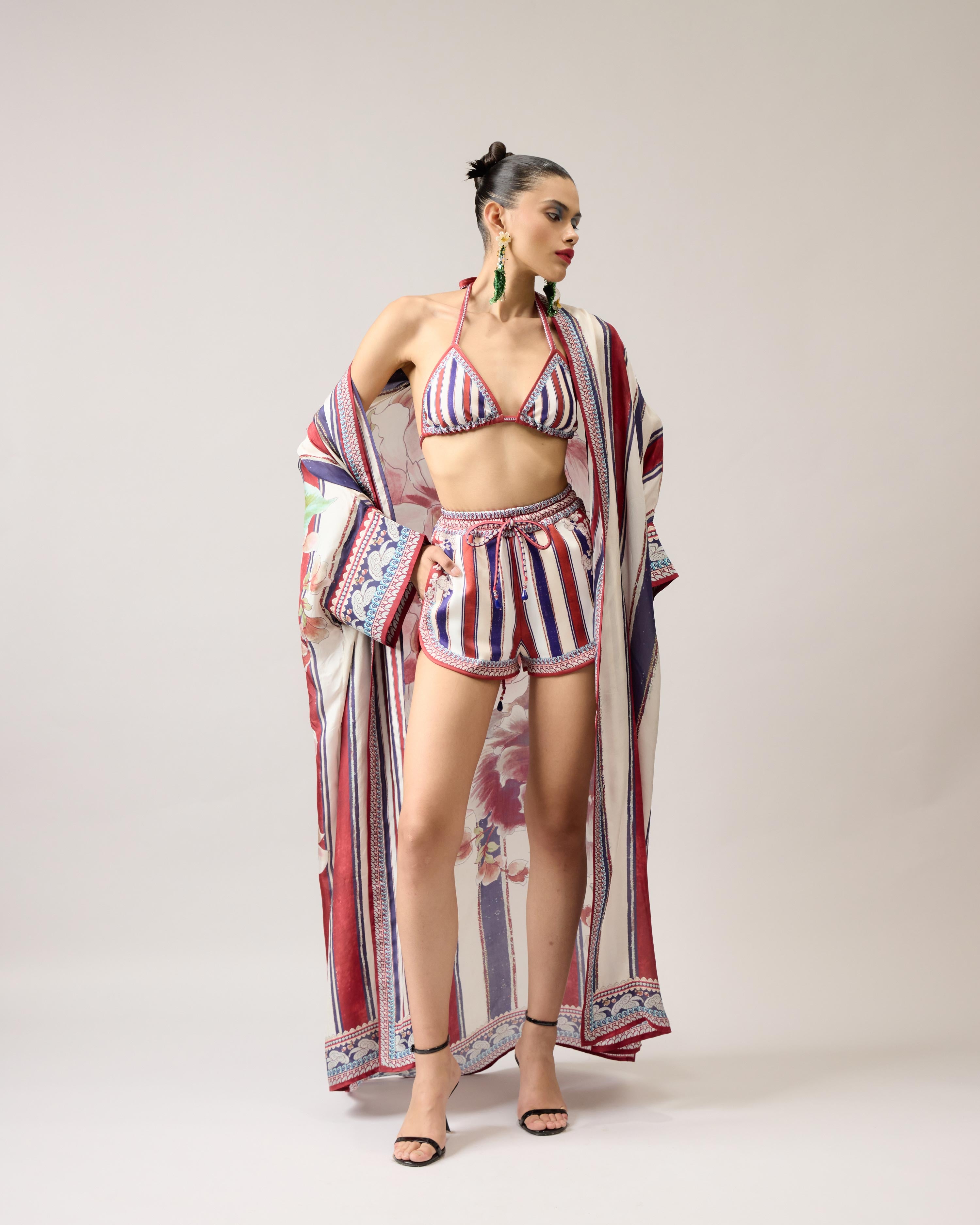 Ikebana : Kimono - Stripe