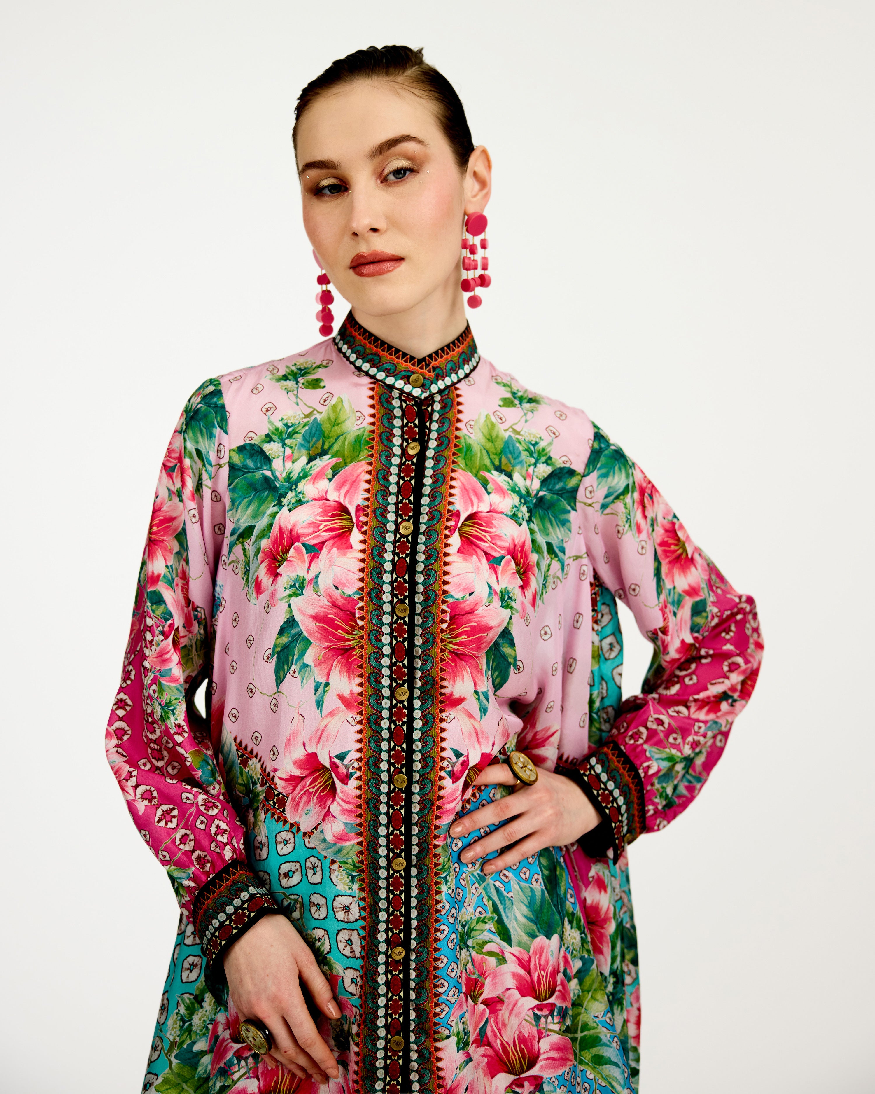 Lilium : Nilofer - Aqua/Pink