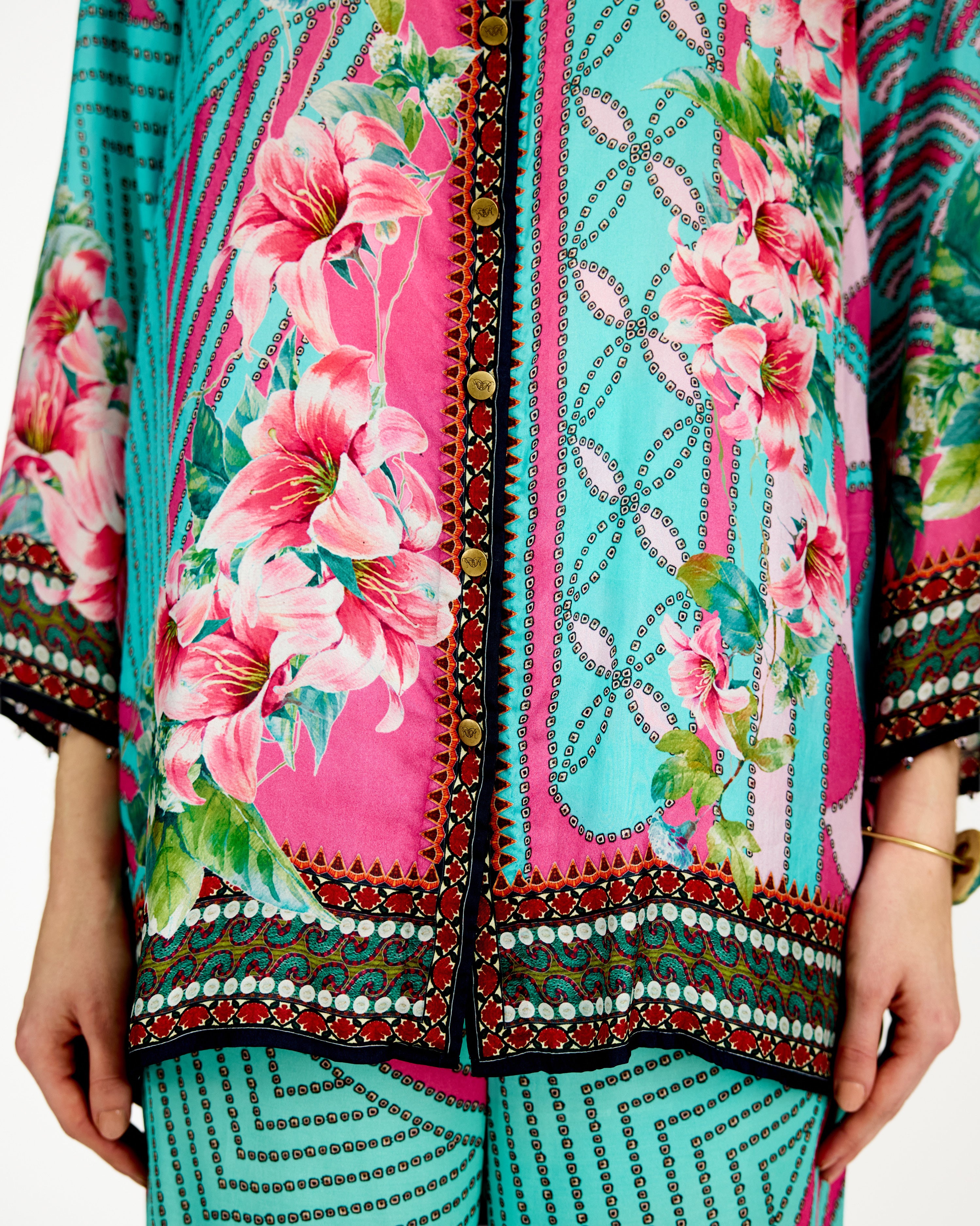 Lilium : Maizah - Pink/Aqua