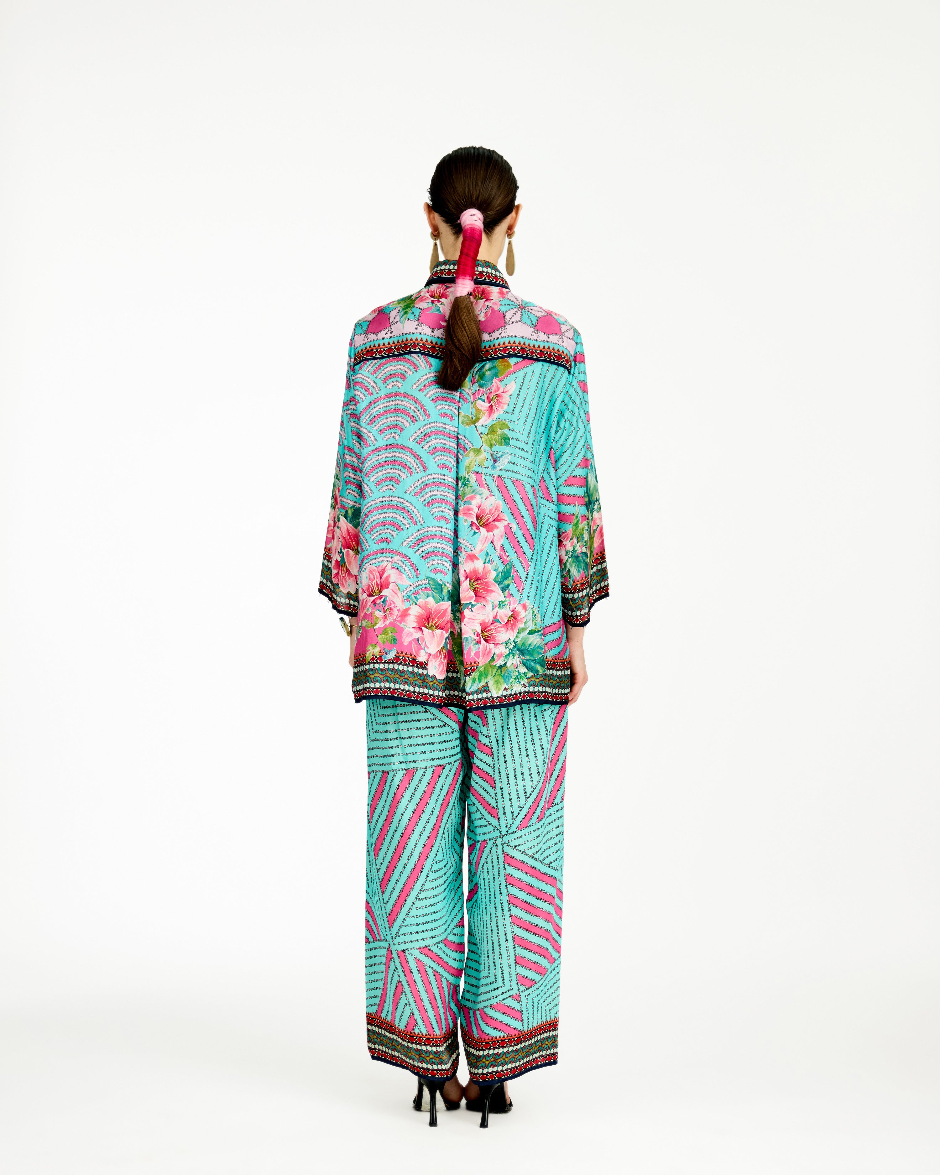 Lilium : Maizah - Pink/Aqua