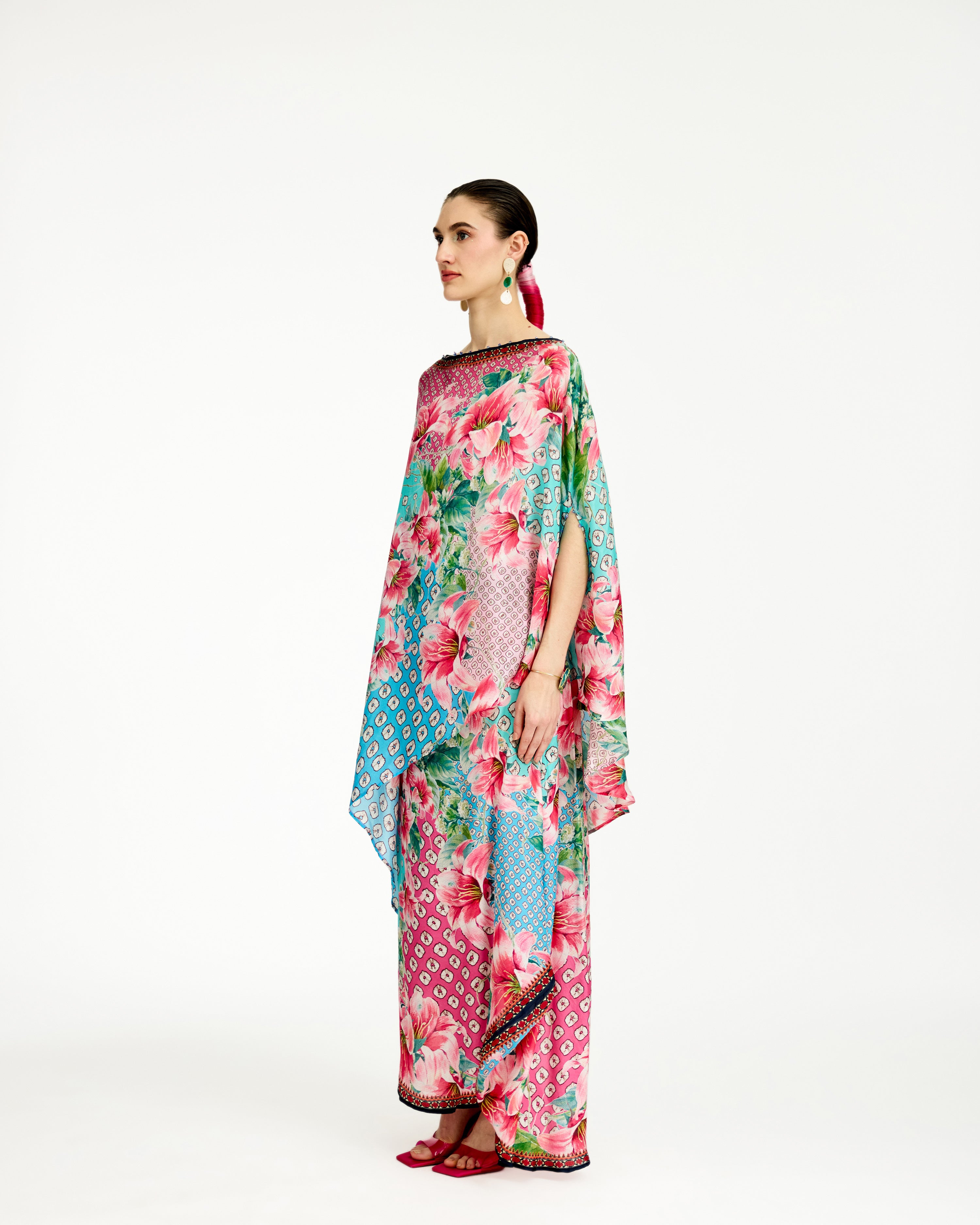 Lilium : Kamini - Aqua/Pink
