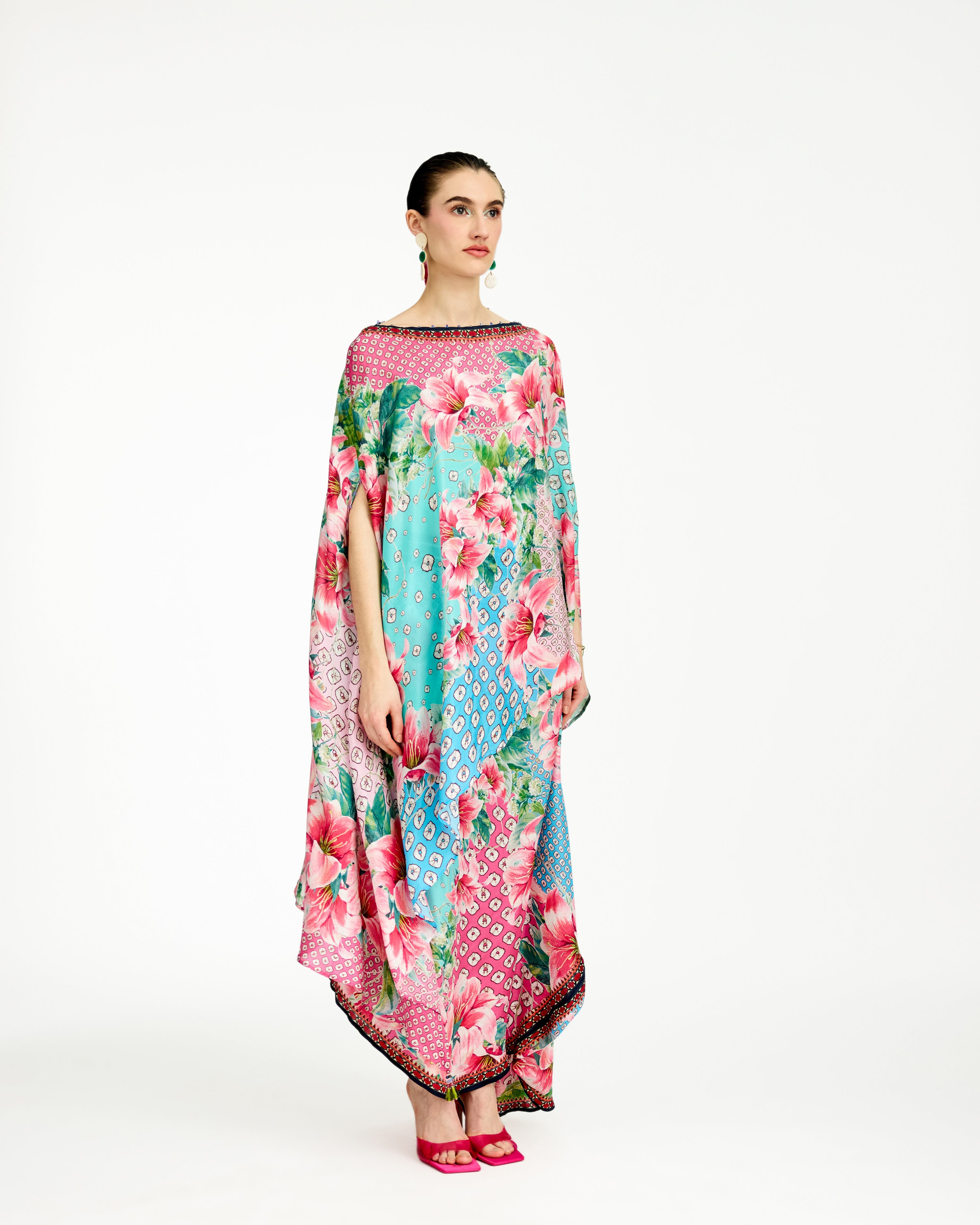 Lilium : Kamini - Aqua/Pink