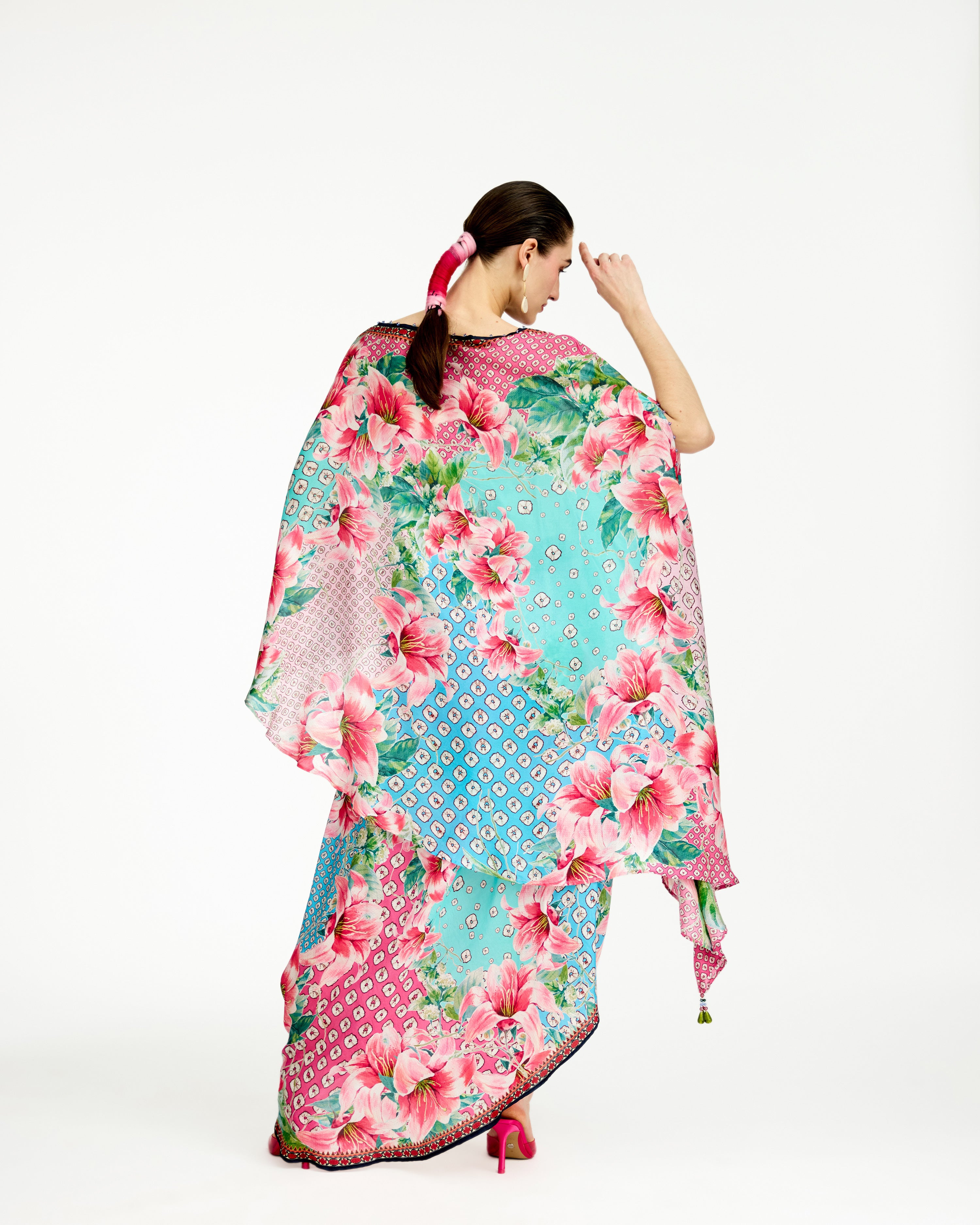 Lilium : Kamini - Aqua/Pink