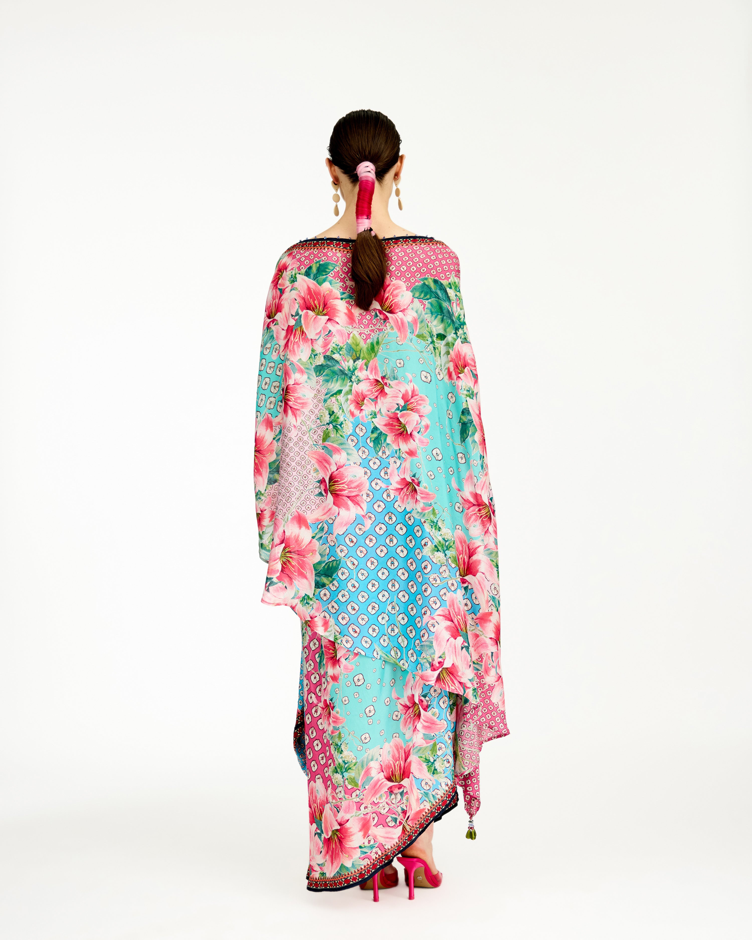 Lilium : Kamini - Aqua/Pink