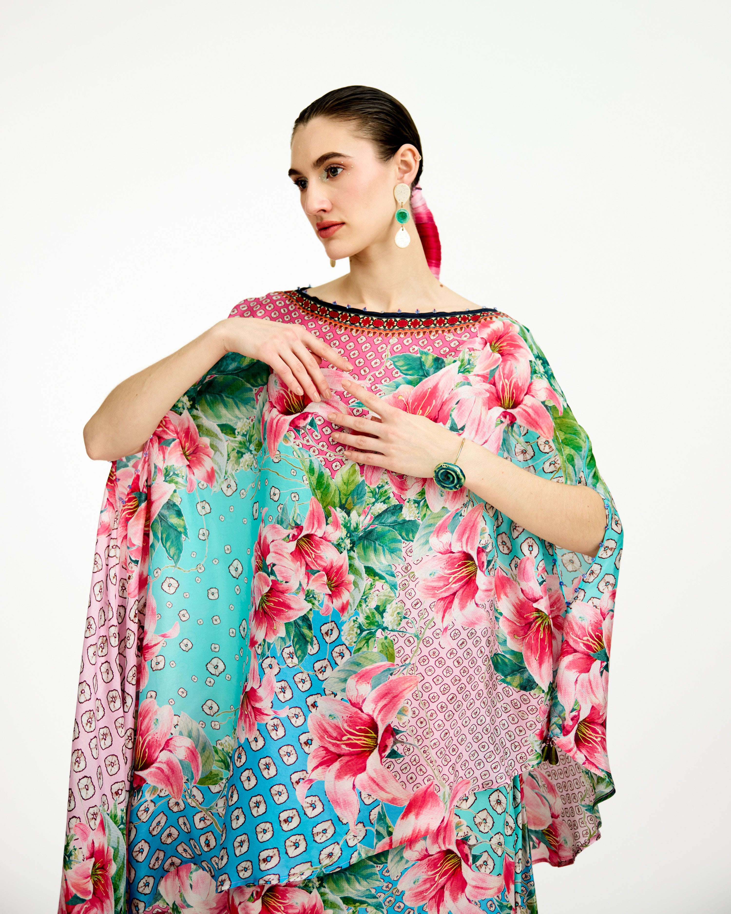 Lilium : Kamini - Aqua/Pink