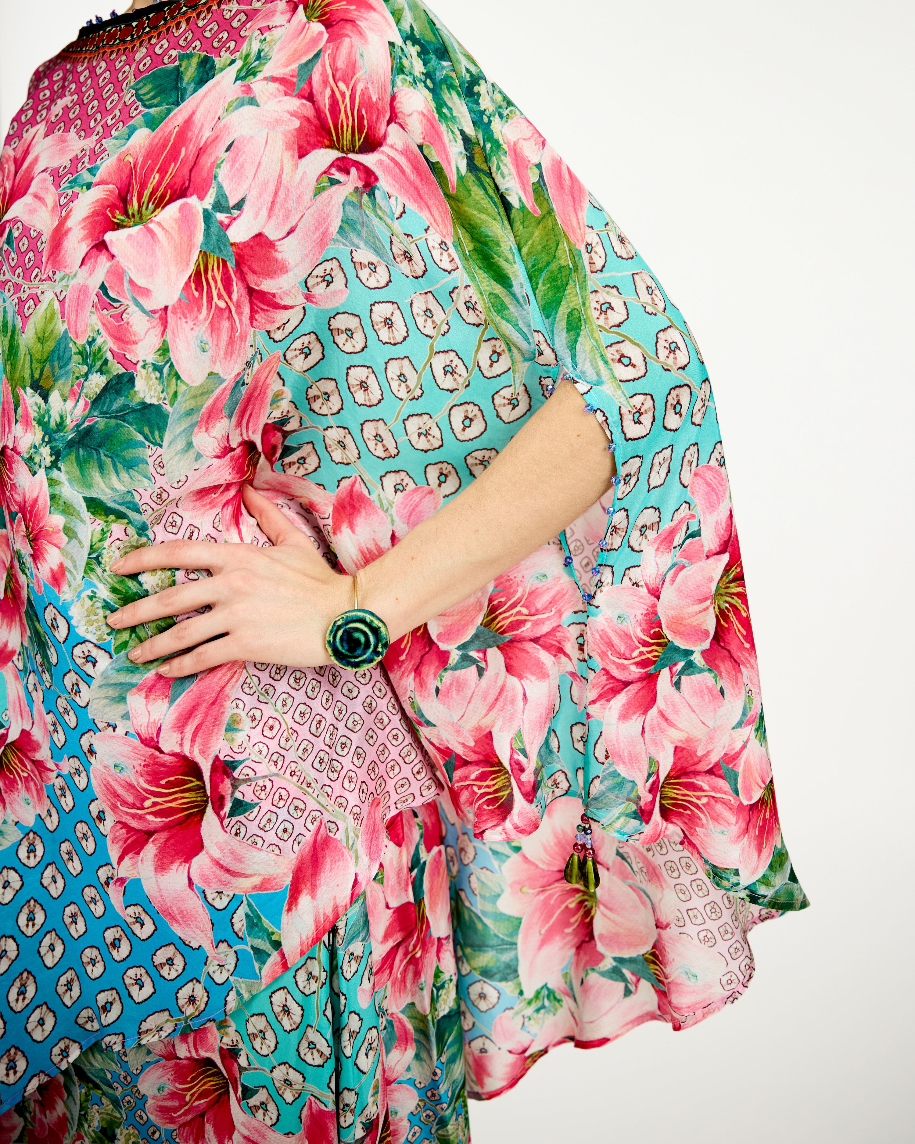 Lilium : Kamini - Aqua/Pink