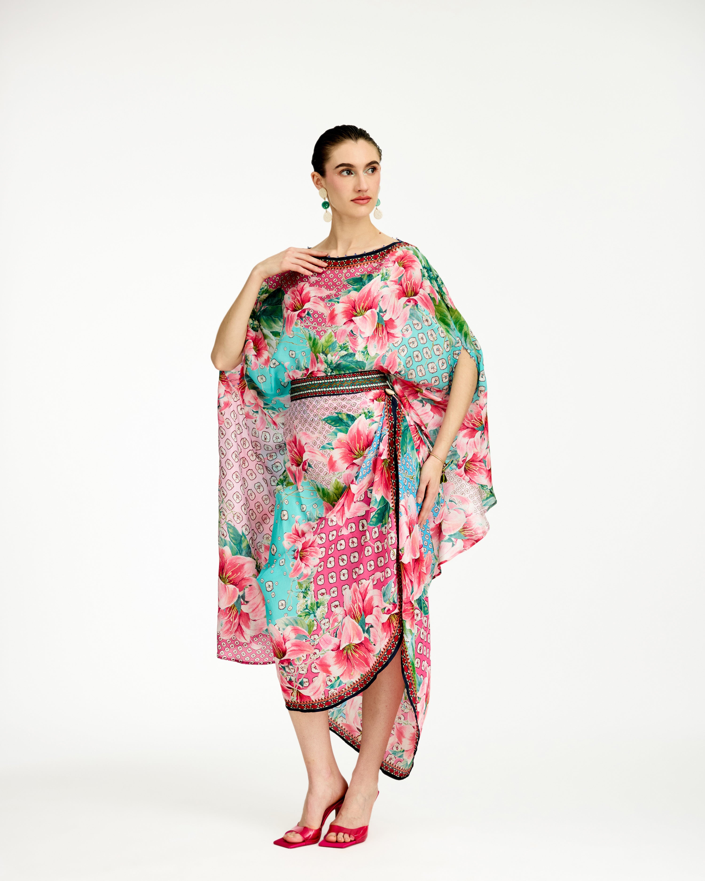Lilium : Kamini - Aqua/Pink
