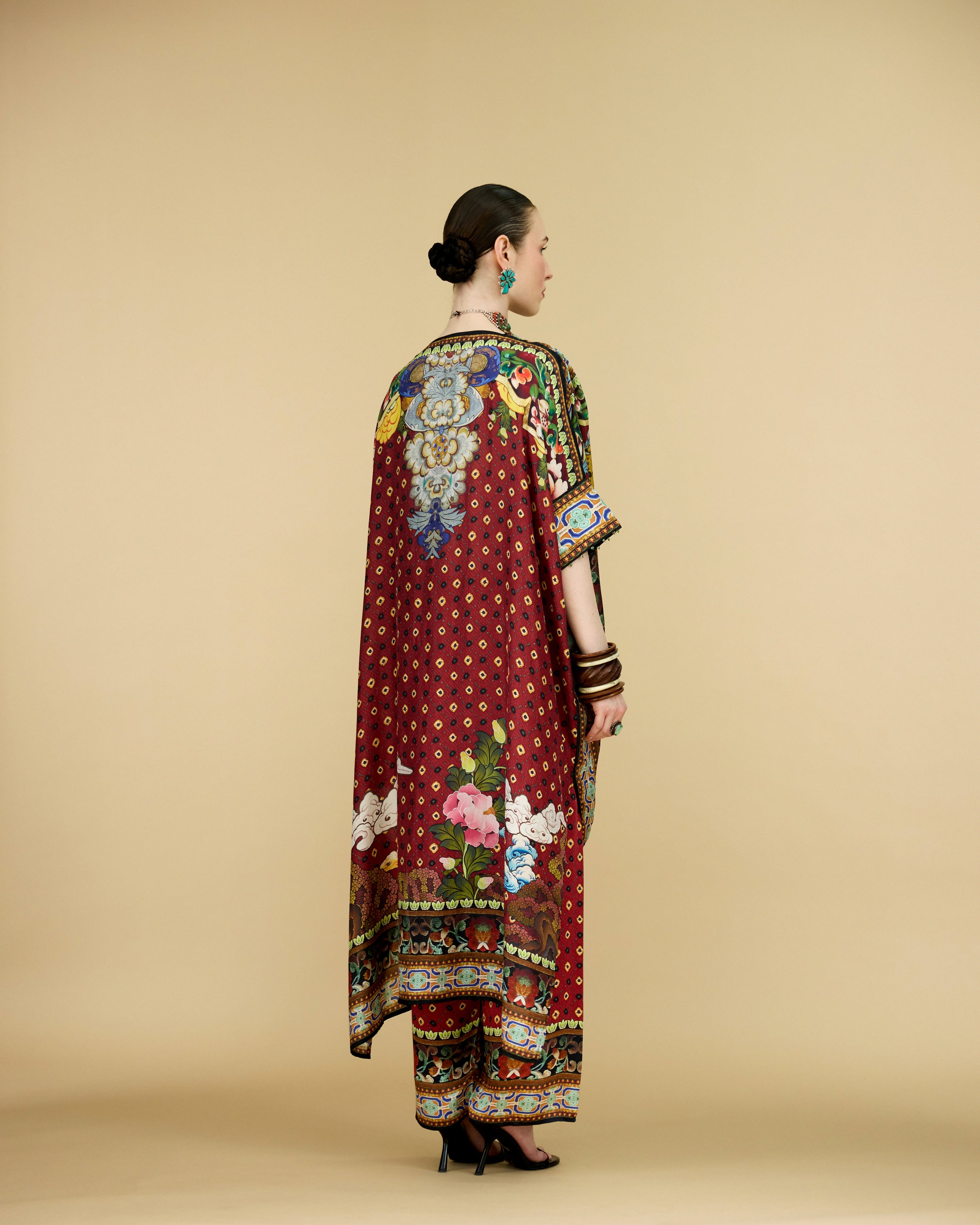 Ladakh : Montijo -Gold/Red