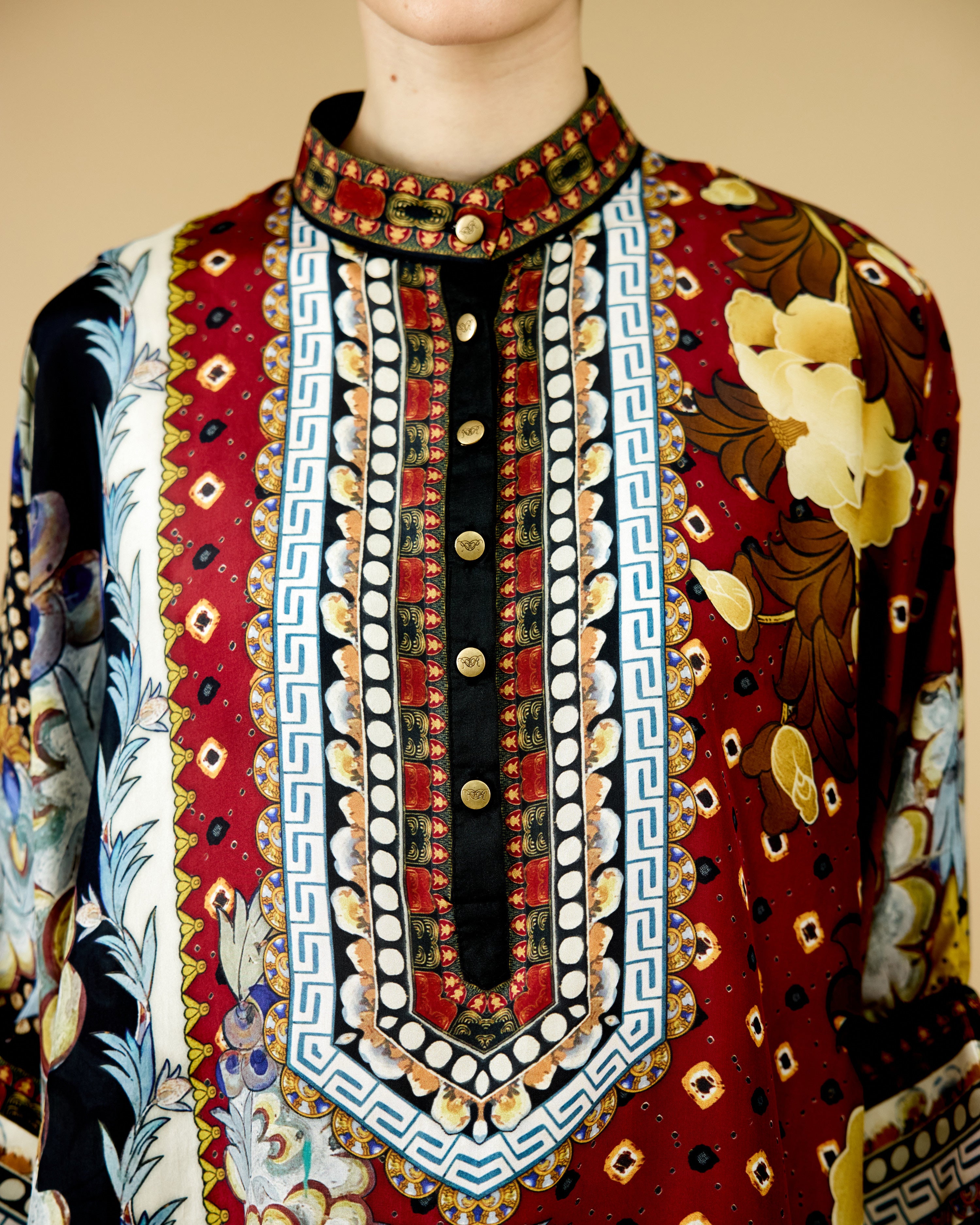 Ladakh : Chanel - Red/Black