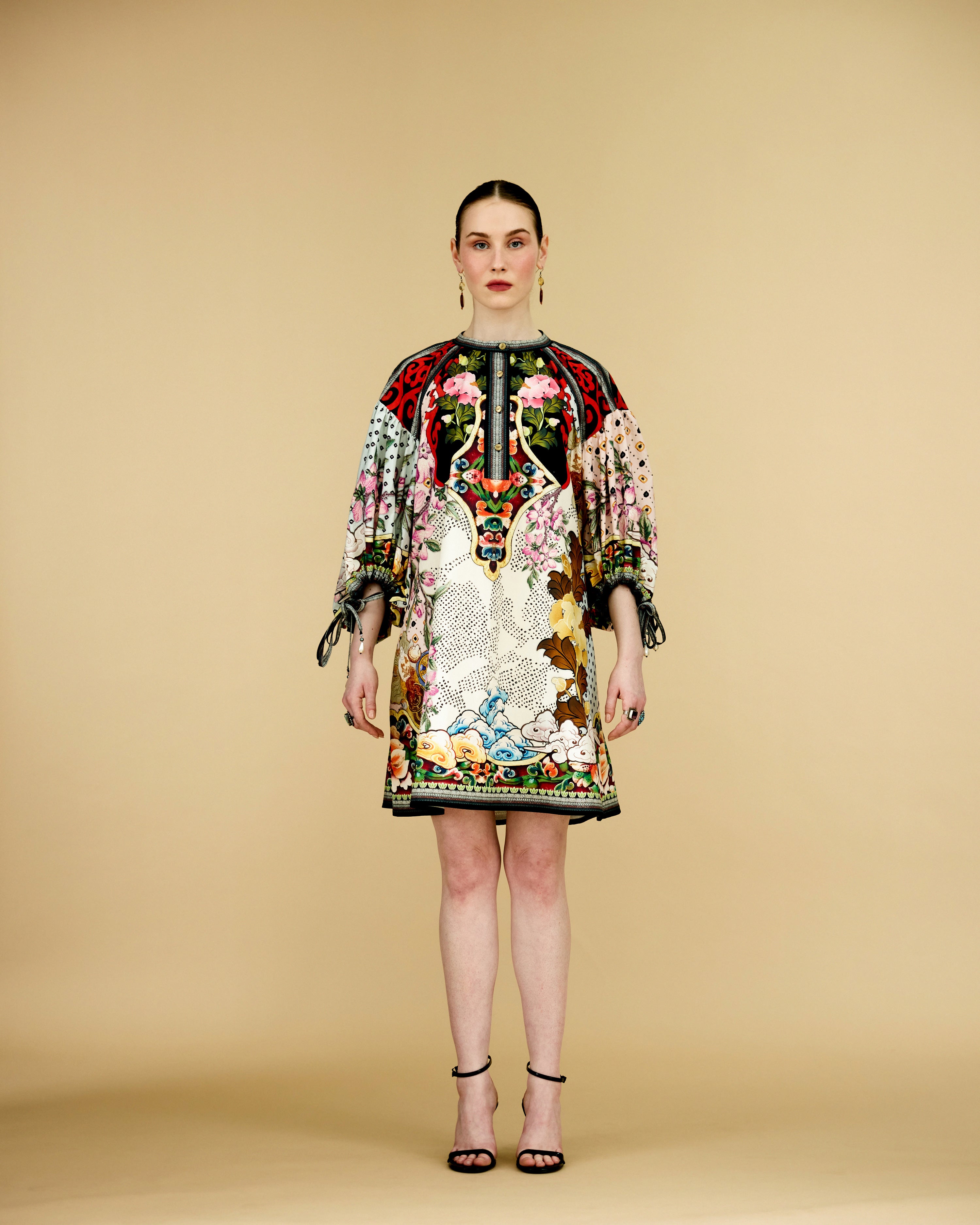 Ladakh : Angelica - Ivory/Multi
