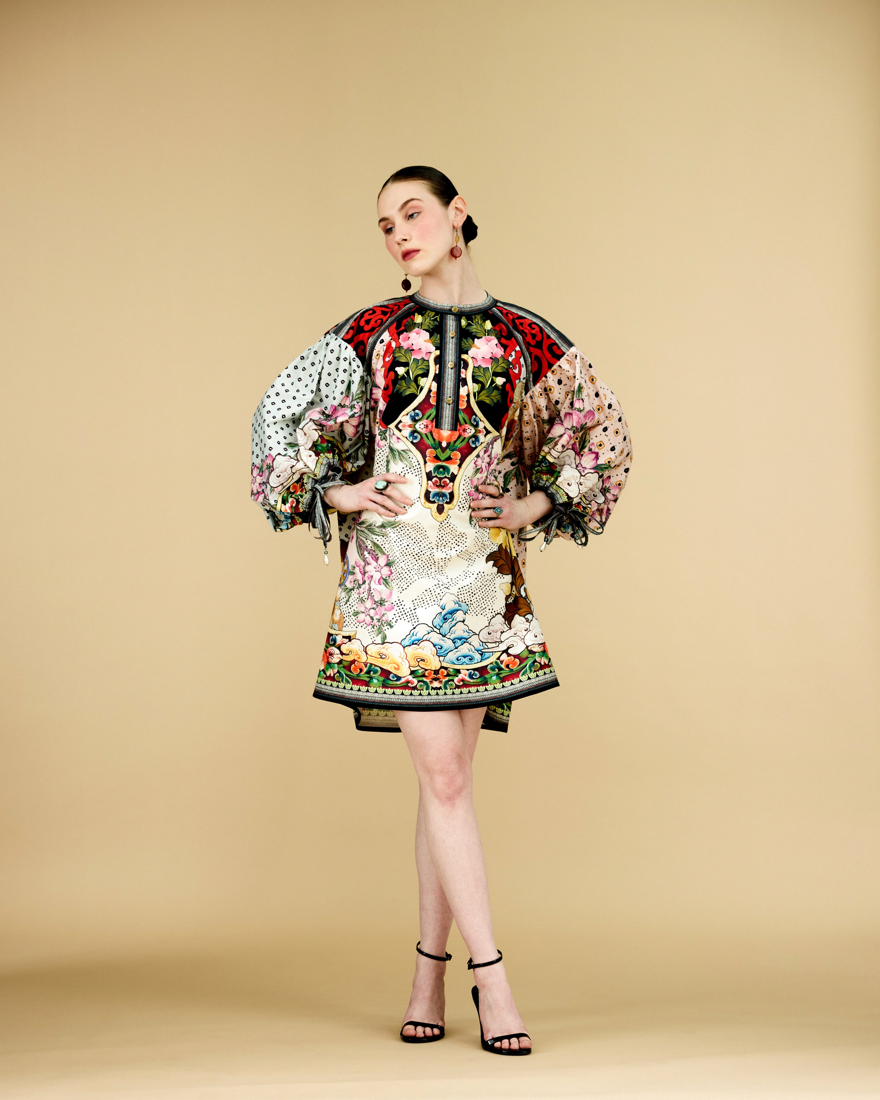 Ladakh : Angelica - Ivory/Multi