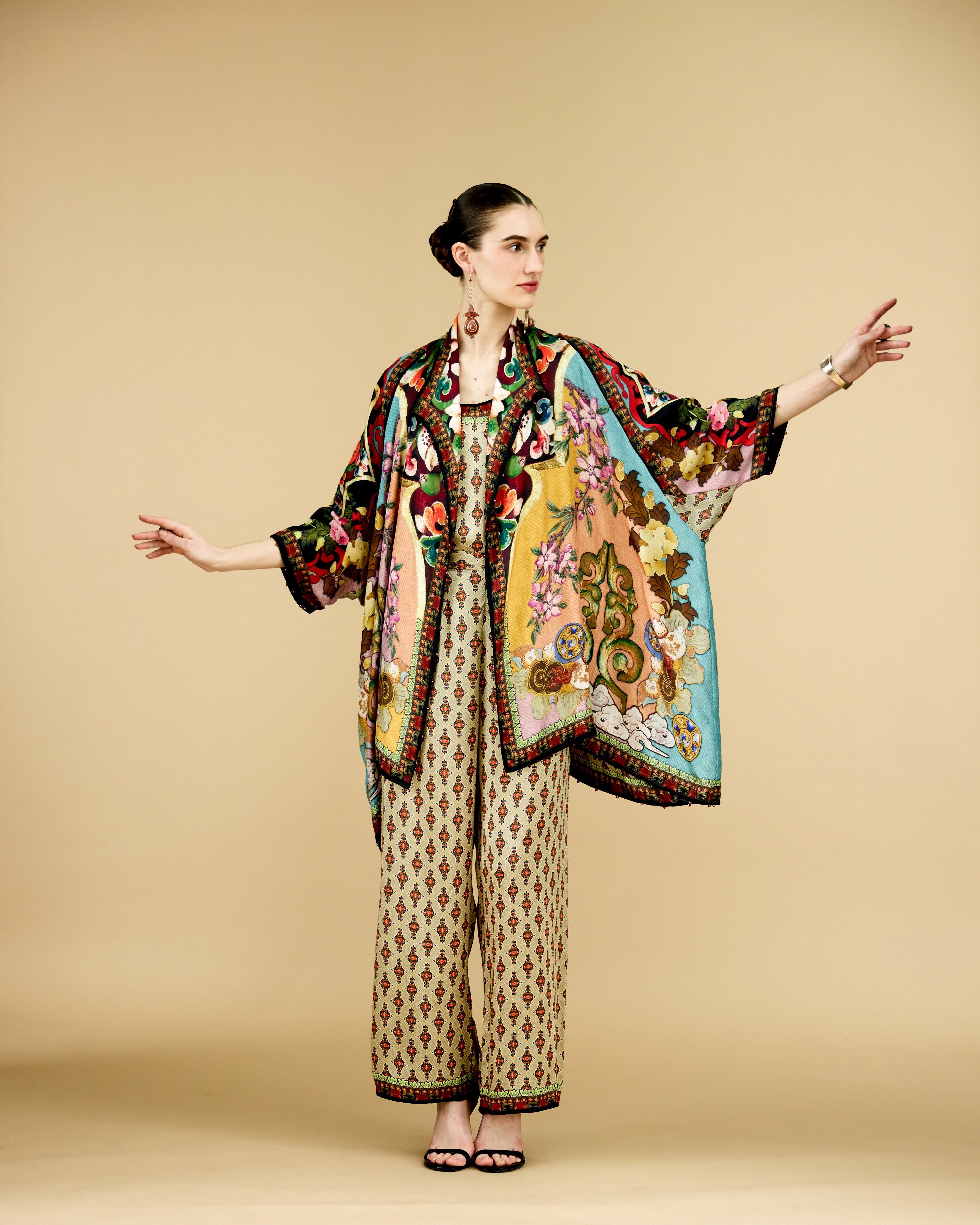 Ladakh : Adhira - Beige/Multi