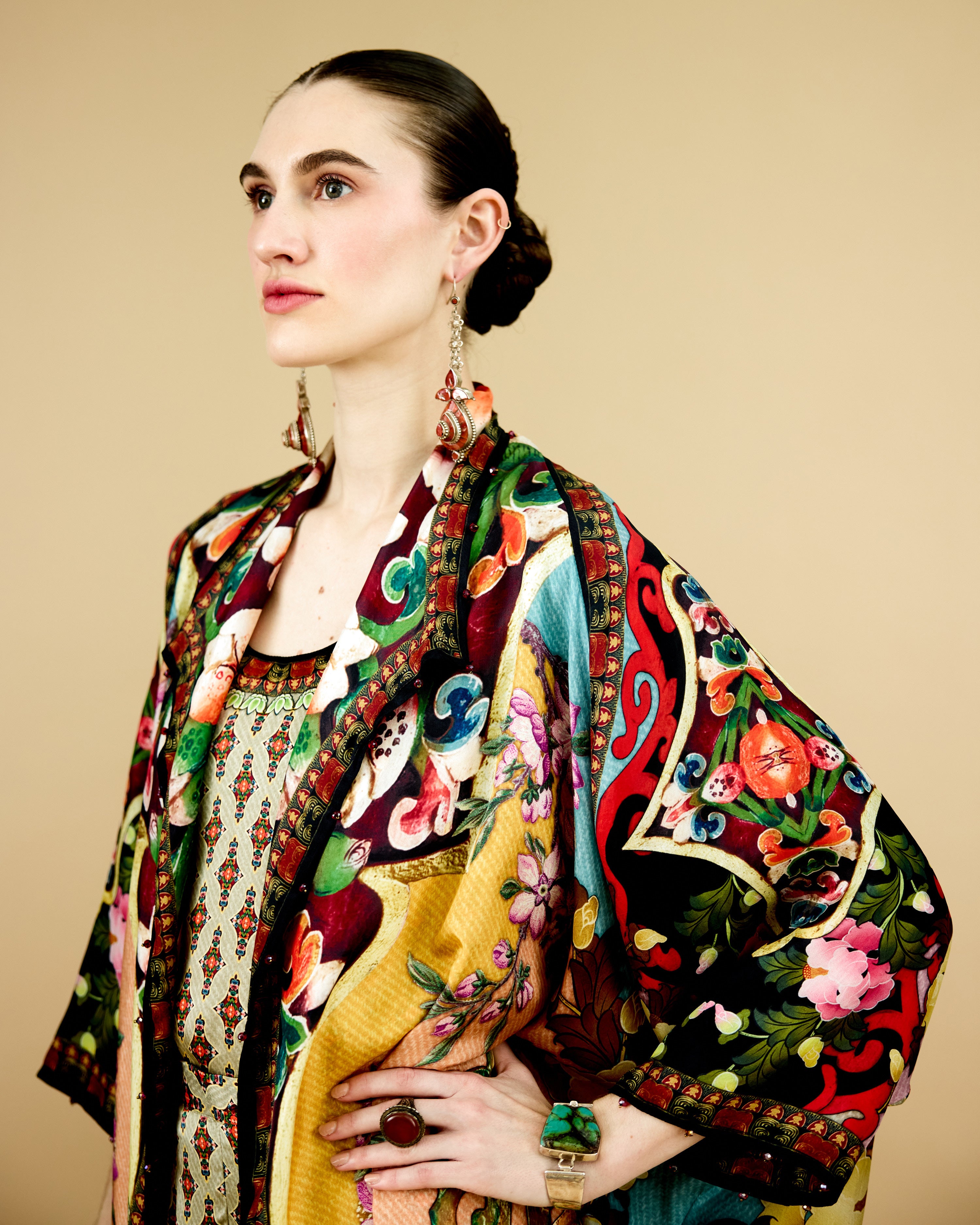Ladakh : Adhira - Beige/Multi